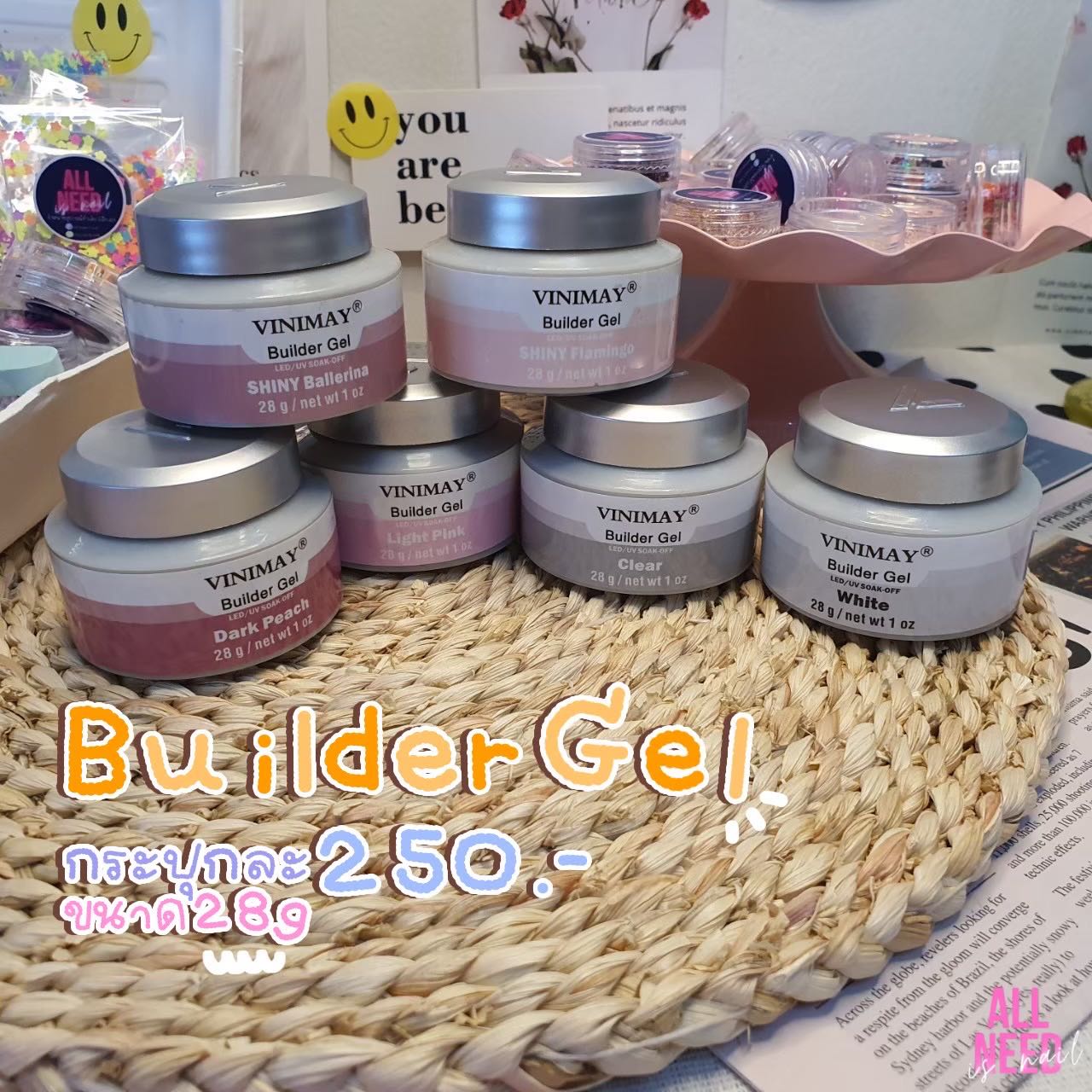 Builder Gel Vinimay 28g.