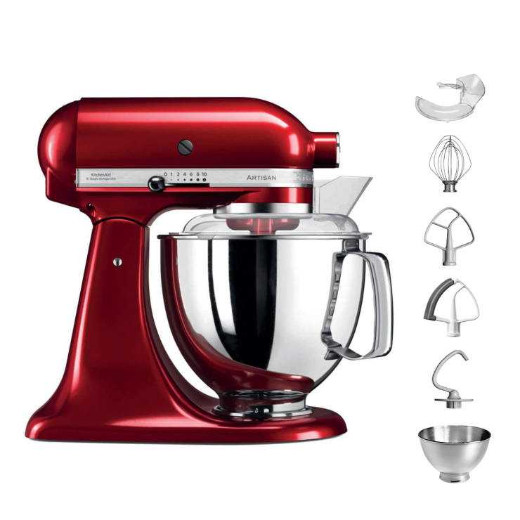 เครื่องผสมอาหาร KitchenAid Artisan รุ่น 5KSM175PSECA Candy Apple / 4.83 ลิตร //2โถ