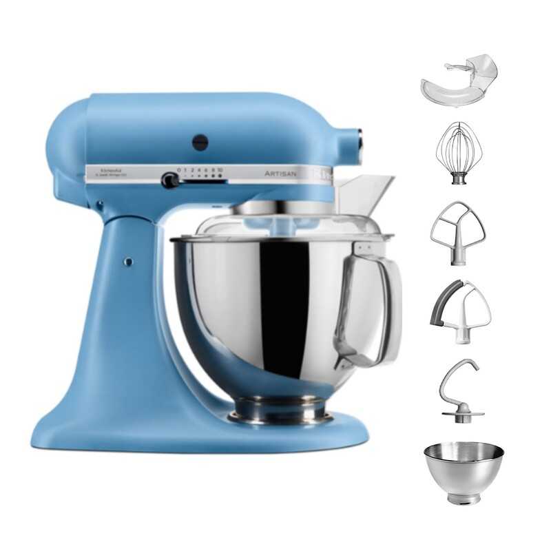 เครื่องผสมอาหาร  KitchenAid Artisan 5KSM175PSEVB -Blue Velvet //  มี 2 โถ