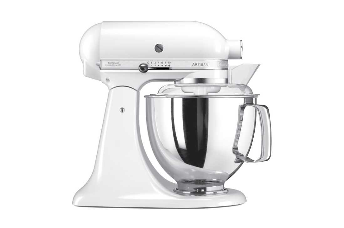 เครื่องผสมอาหาร KitchenAid Artisan 4.8 ลิตร 5KSM150PSEWH สีขาว 220V