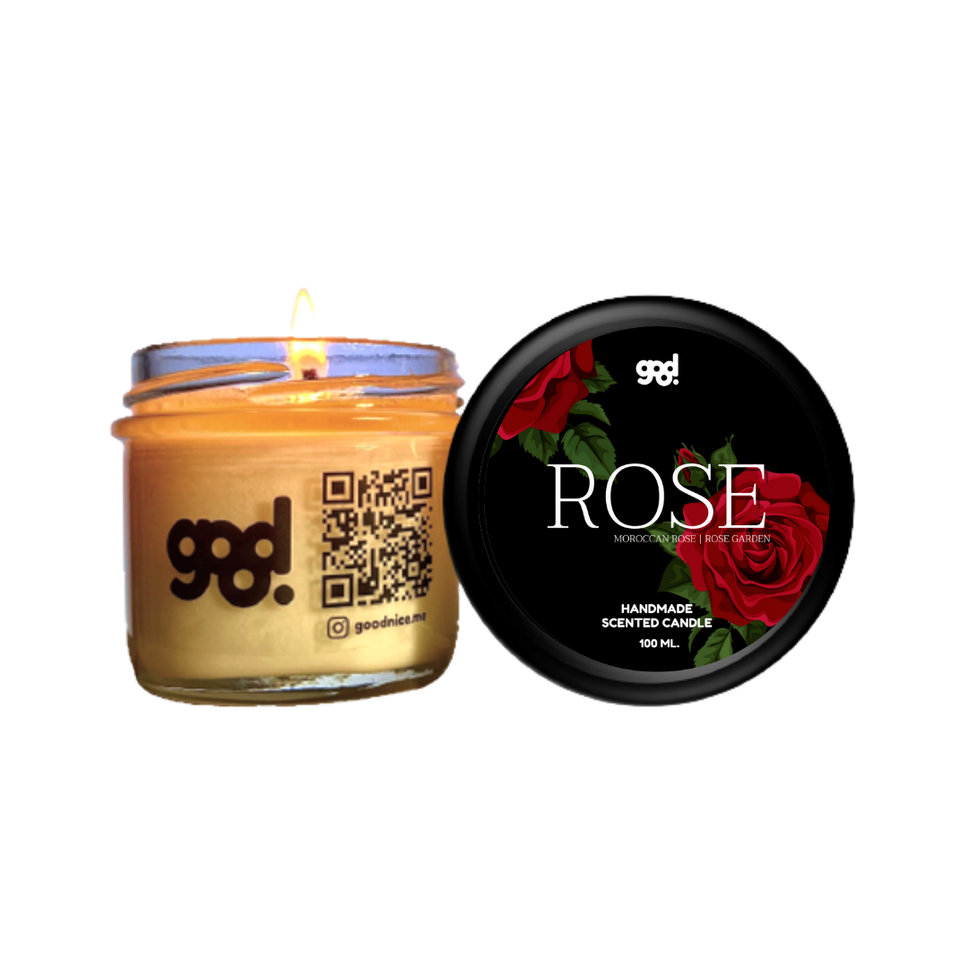เทียนหอม กลิ่น ROSE (100 ml.)