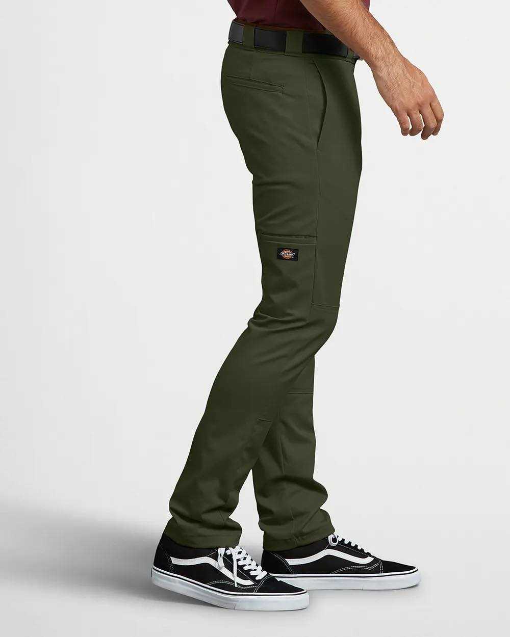 DICKIES WP801 – SKINNY STRAIGHT FIT WORK PANT ARMY GREEN