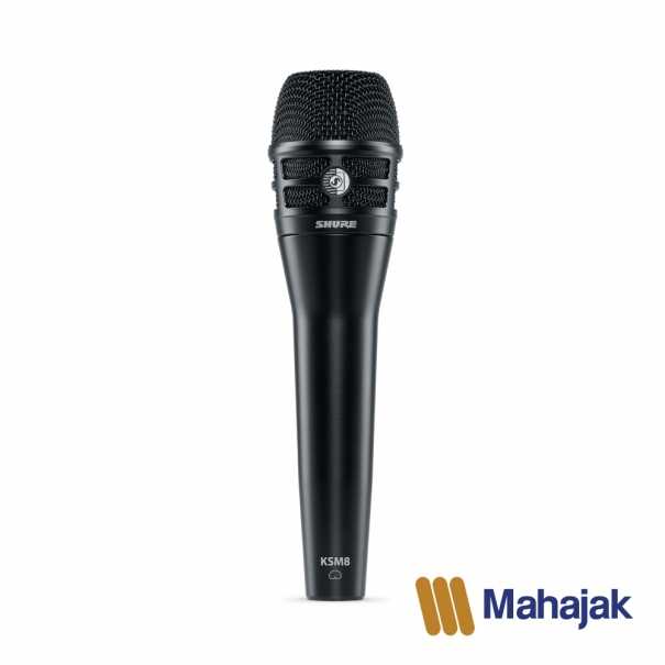 ไมค์สาย KSM8/B สีดำ   #MAHAJAK #JBL #SHURE