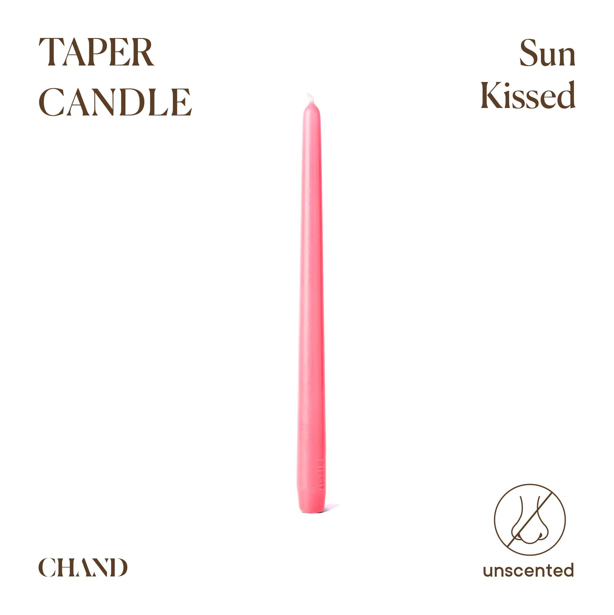 Sun Kissed Taper Candle