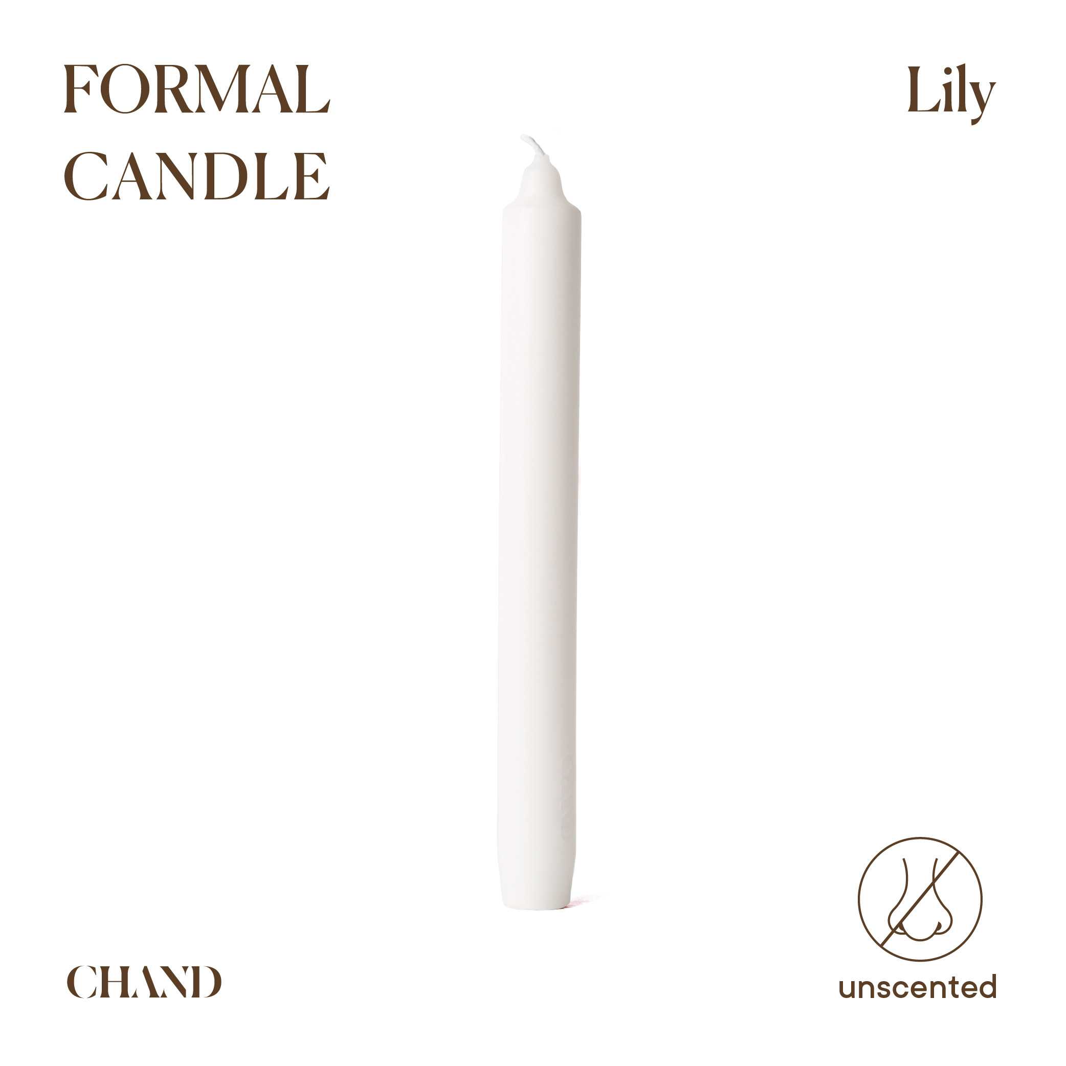 Lily Formal Candle