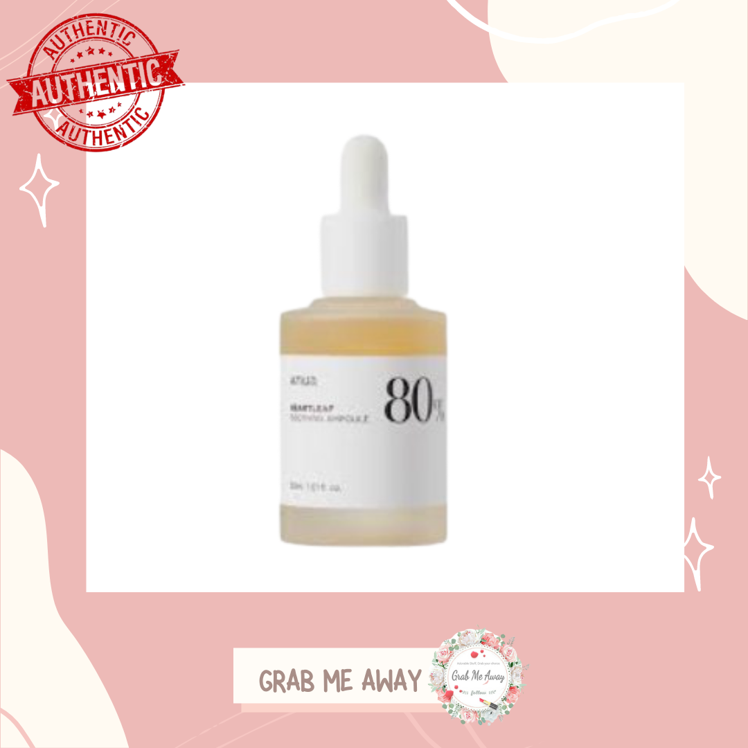พร้อมส่ง ⭐Anua Heartleaf 80 soothing ampoule 30ml.