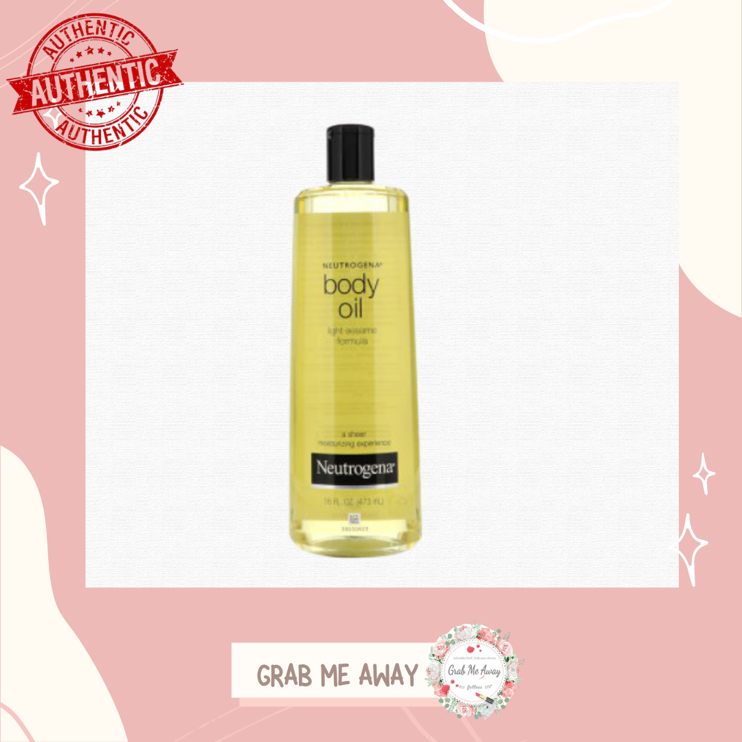 Neutrogena Body Oil Light Sesame Formula Fragrance Free 250 ml.