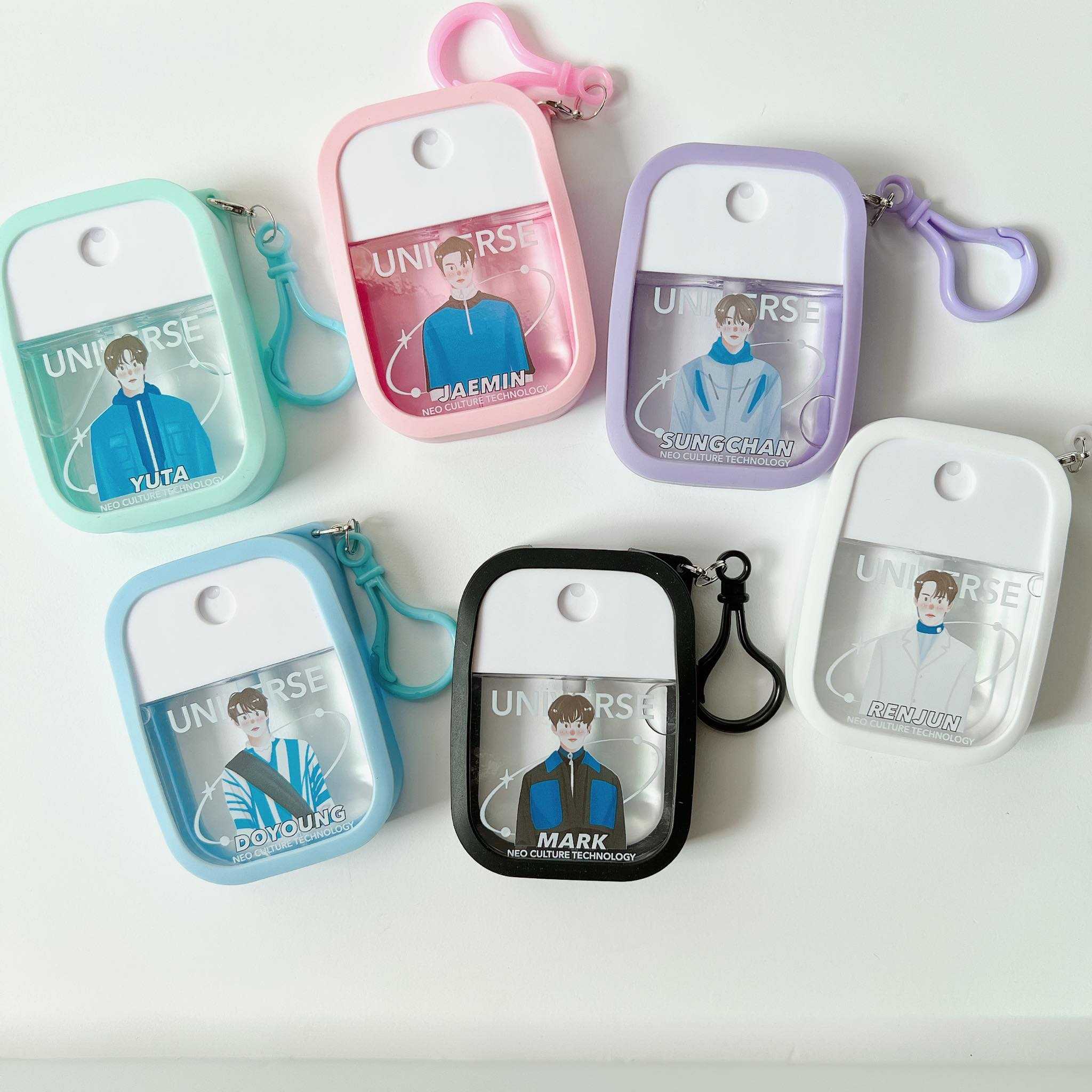 Alcohol Spray NCT Universe 127💦มีสายคล้องคอ + CASE PVC แถมให้ในกล่อง By mommyjiminn