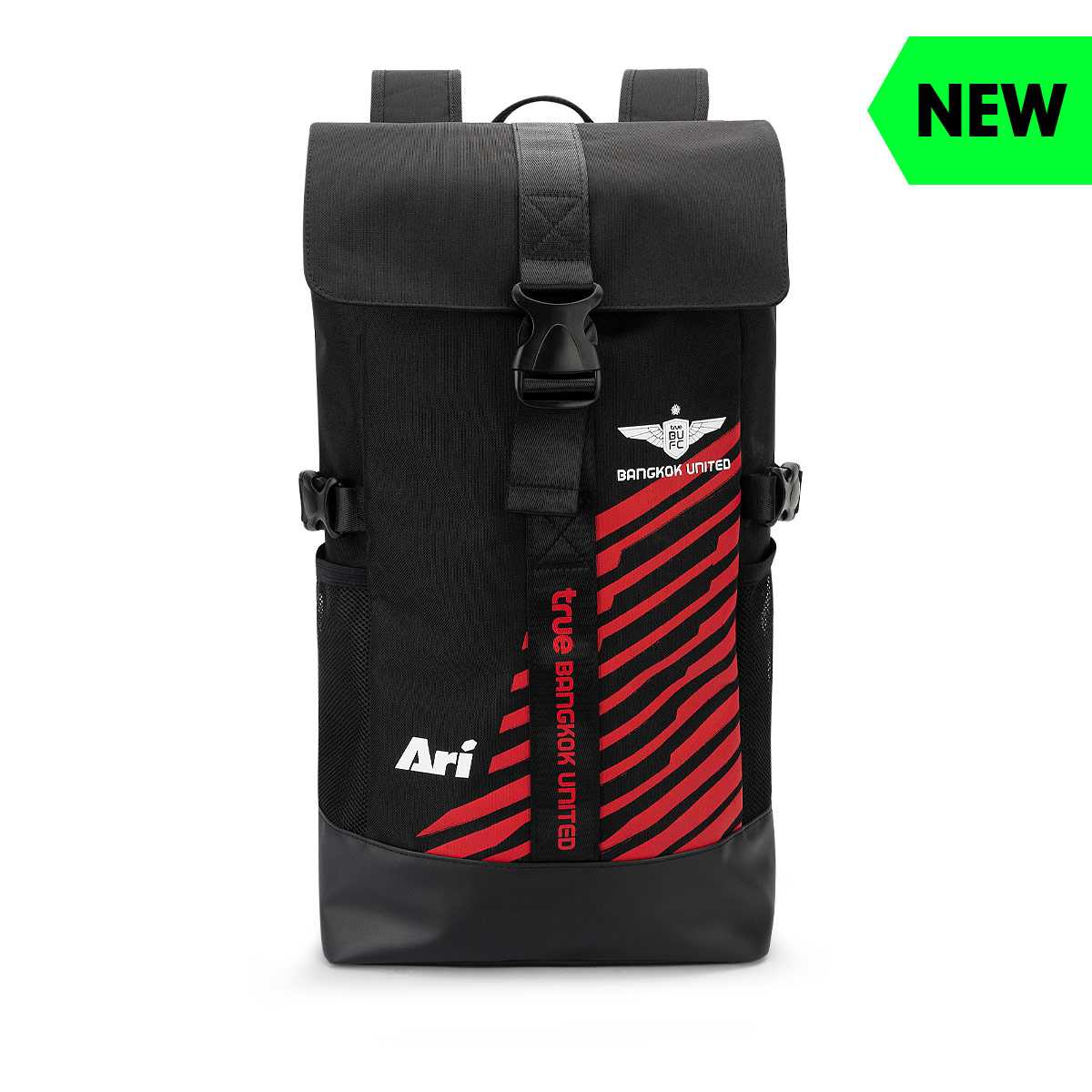 ARI TRUE BANGKOK UNITED 2021/22 BACKPACK - FREE SIZE - BLACK/RED/WHITE