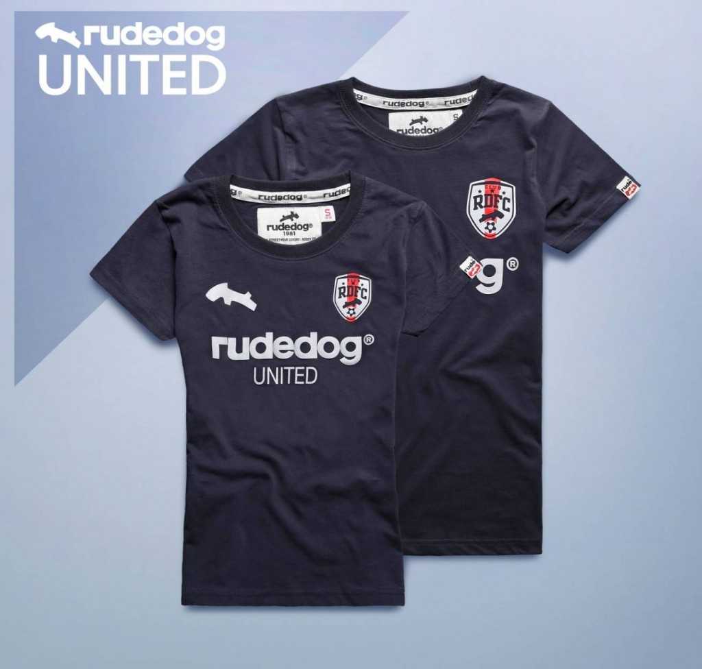 RUDEDOG เสื้อยืดแขนสั้น รุ่น United ทรงผู้ชาย