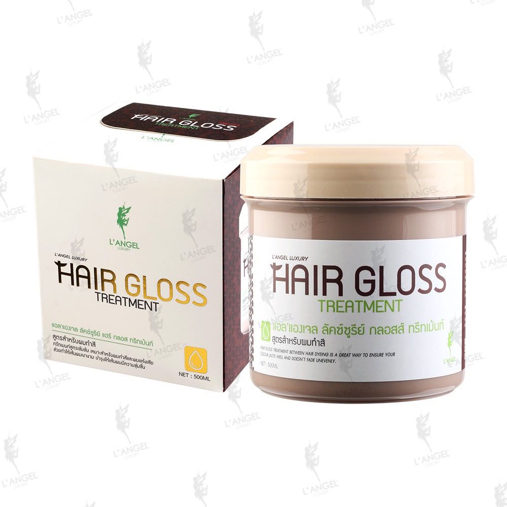 [สินค้าตัวอย่าง ห้ามซื้อ] L'ANGEL HAIR GLOSS TREATMENT ทรีทเมนต์สำหรับผมทำสีและแห้งเสีย ANG-222