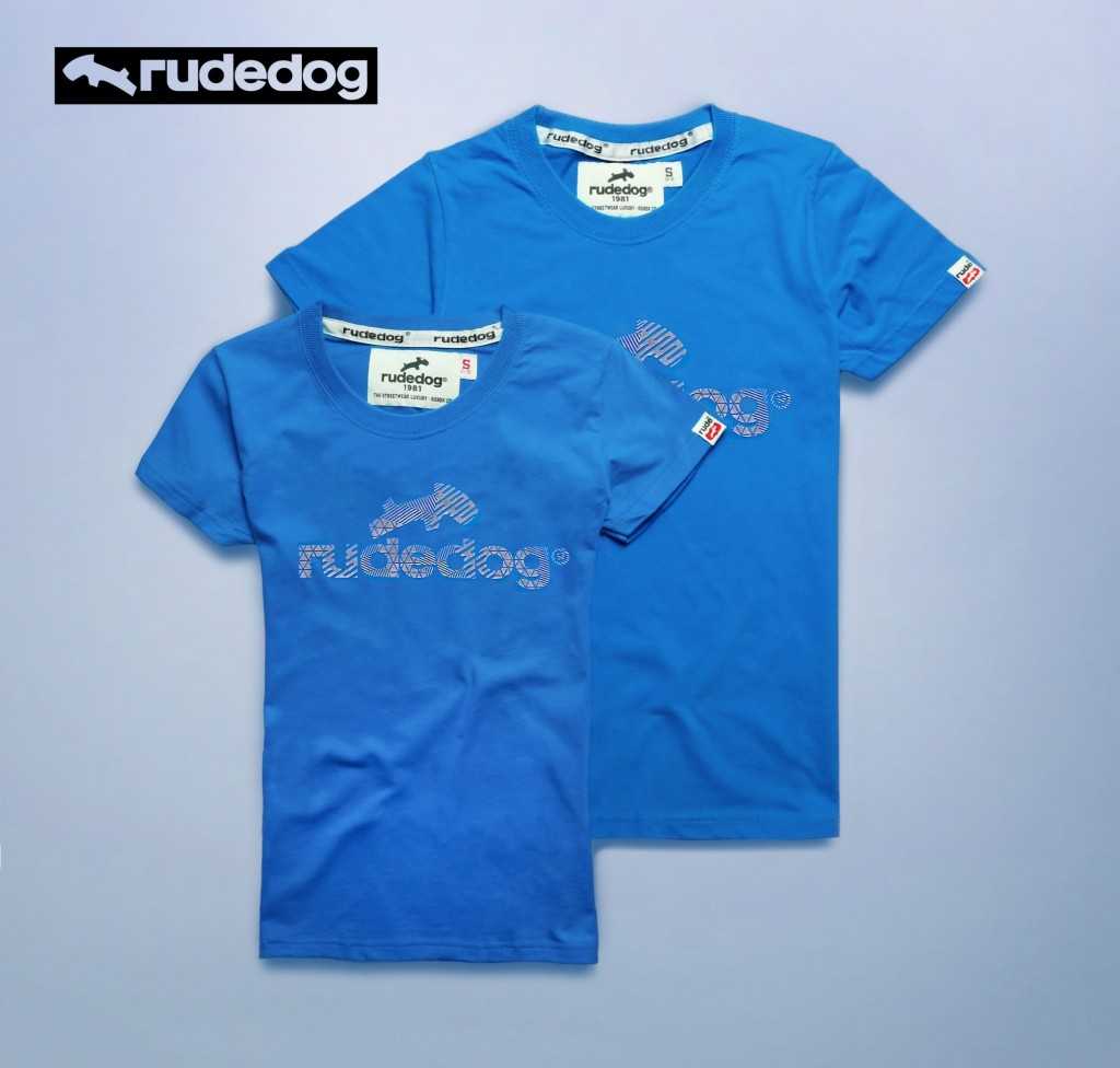 RUDEDOG เสื้อยืดแขนสั้น รุ่น Logo ทรงผู้ชาย