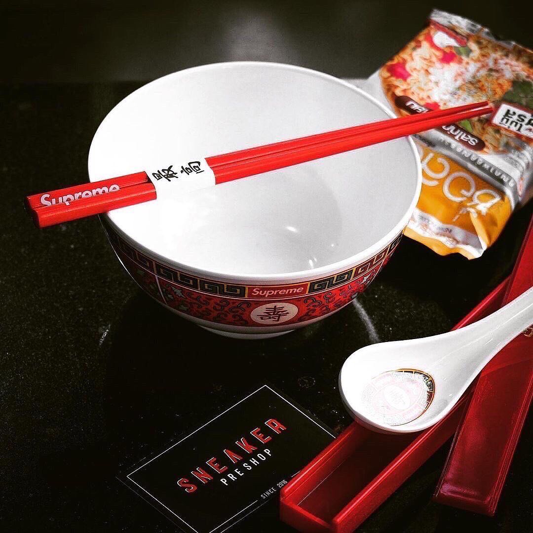 Supreme Bowl Set + Supreme Chopstick 