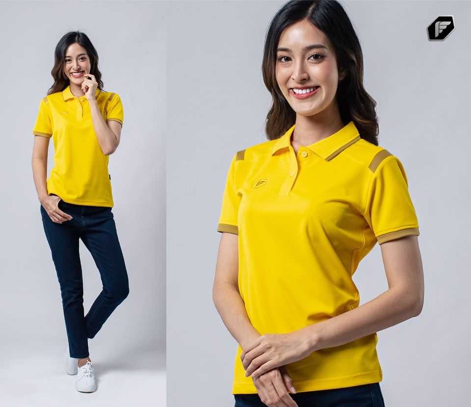 เสื้อโปโลเบสิค พีแกน (หญิง) 16-20052 ราคา 195 บาท    สั่งเผื่อรอบอกจริง 2 นิ้ว