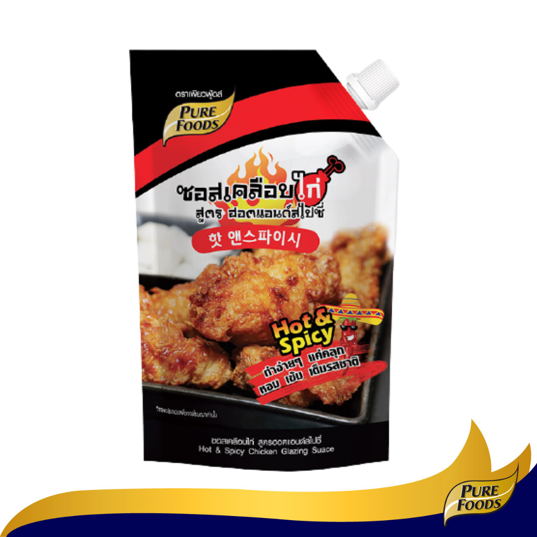 ซอสเคลือบไก่สูตรฮอตแอนด์สไปซี่ ขนาด 1,000 กรัม