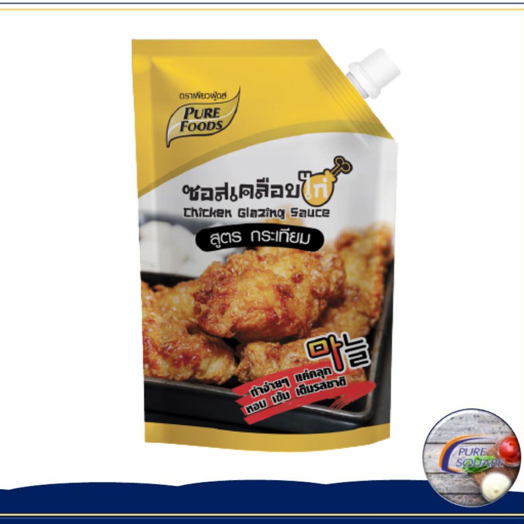 ซอสเคลือบไก่สูตรกระเทียม 1000 กรัม