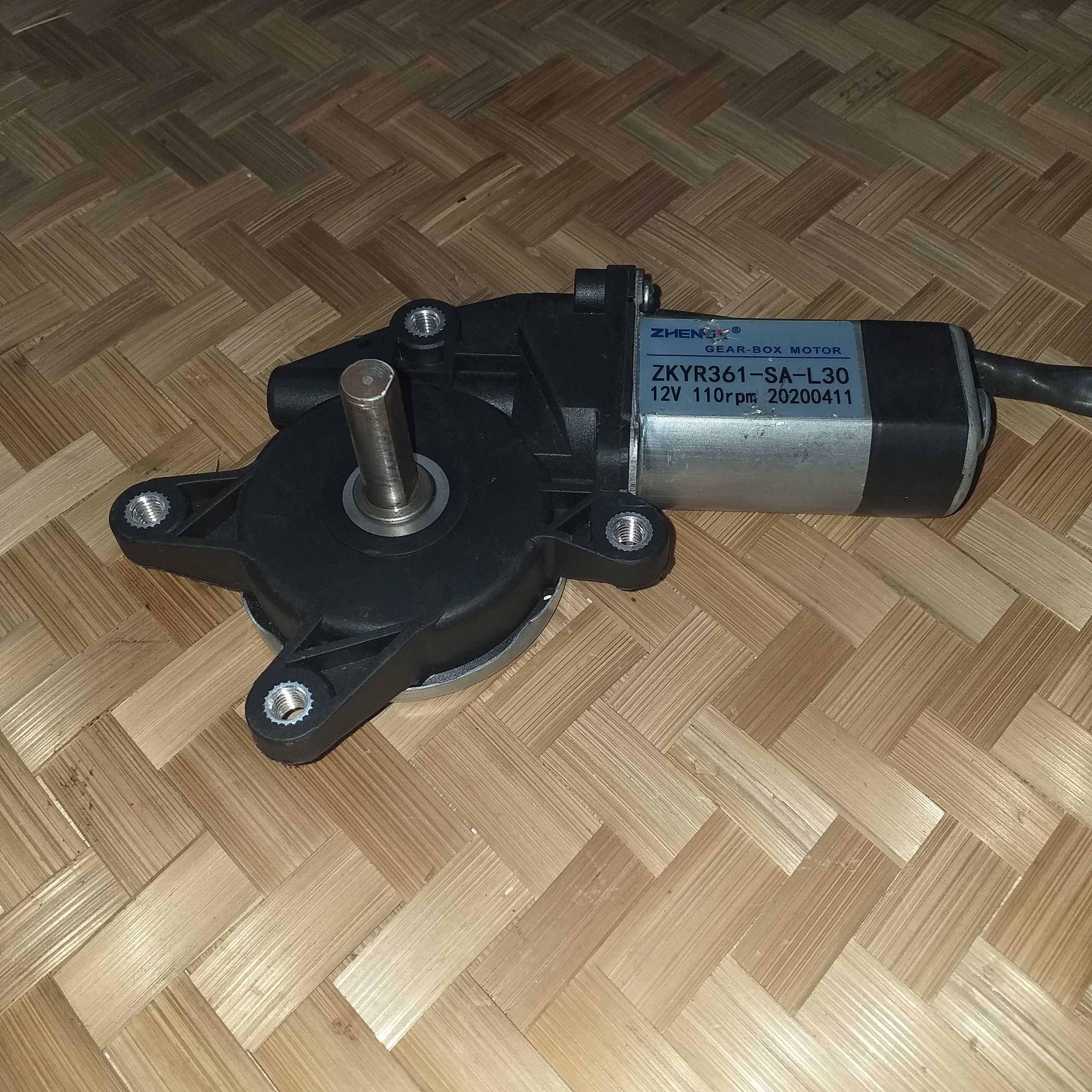 #MW100L12-00010N# ตัวL ซ้าย 100W 12V มอเตอร์เกียร์ วอร์มเกียร์ ทด 100รอบ