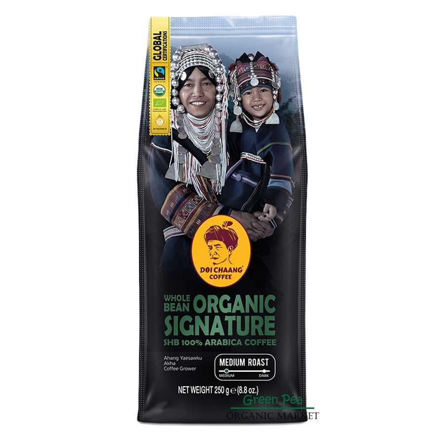 ดอยช้าง กาแฟ Organic Premium  เมล็ด กาแฟอาราบิกา  250g. อาหารยอดฮิต