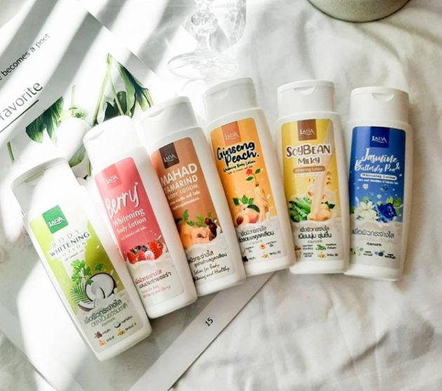 โลชั่นลดา LADA มี 8 สูตร พร้อม UV 100 ml.