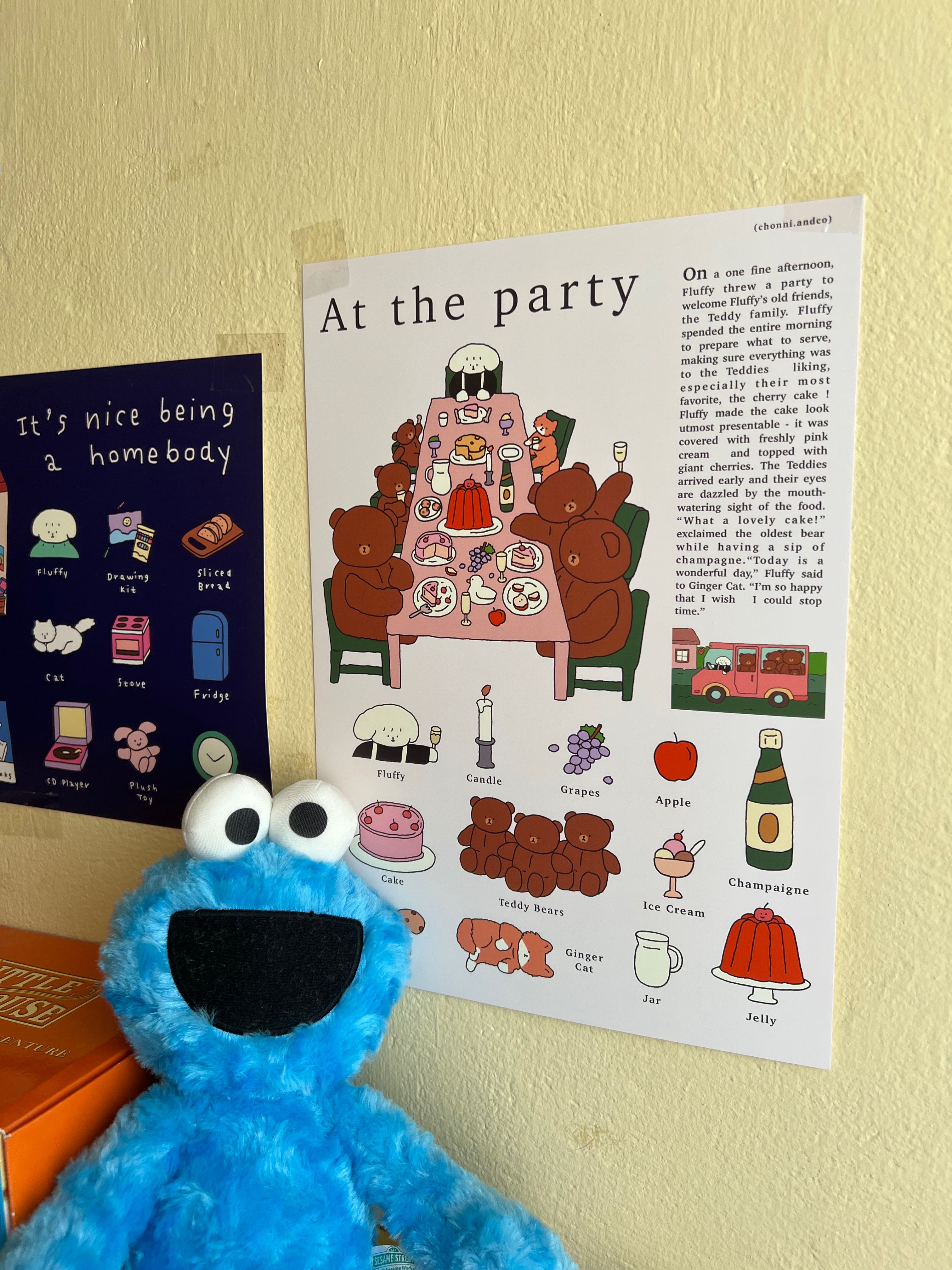 At The Party Poster