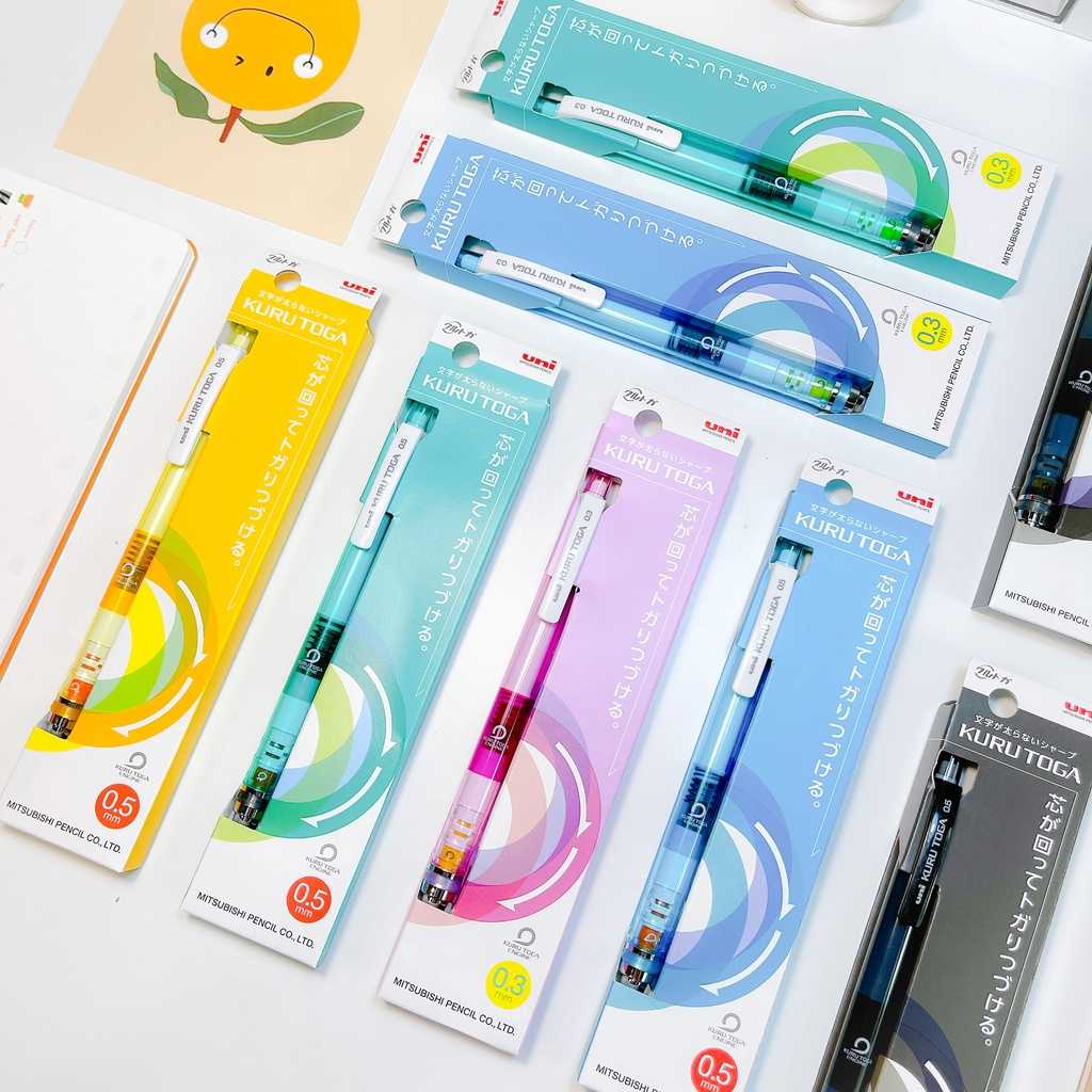 NEW Limited colours ดินสอกด Uni Kurutoga Advance Limited 0.3 และ 0.5 mm. รุ่นพิเศษ