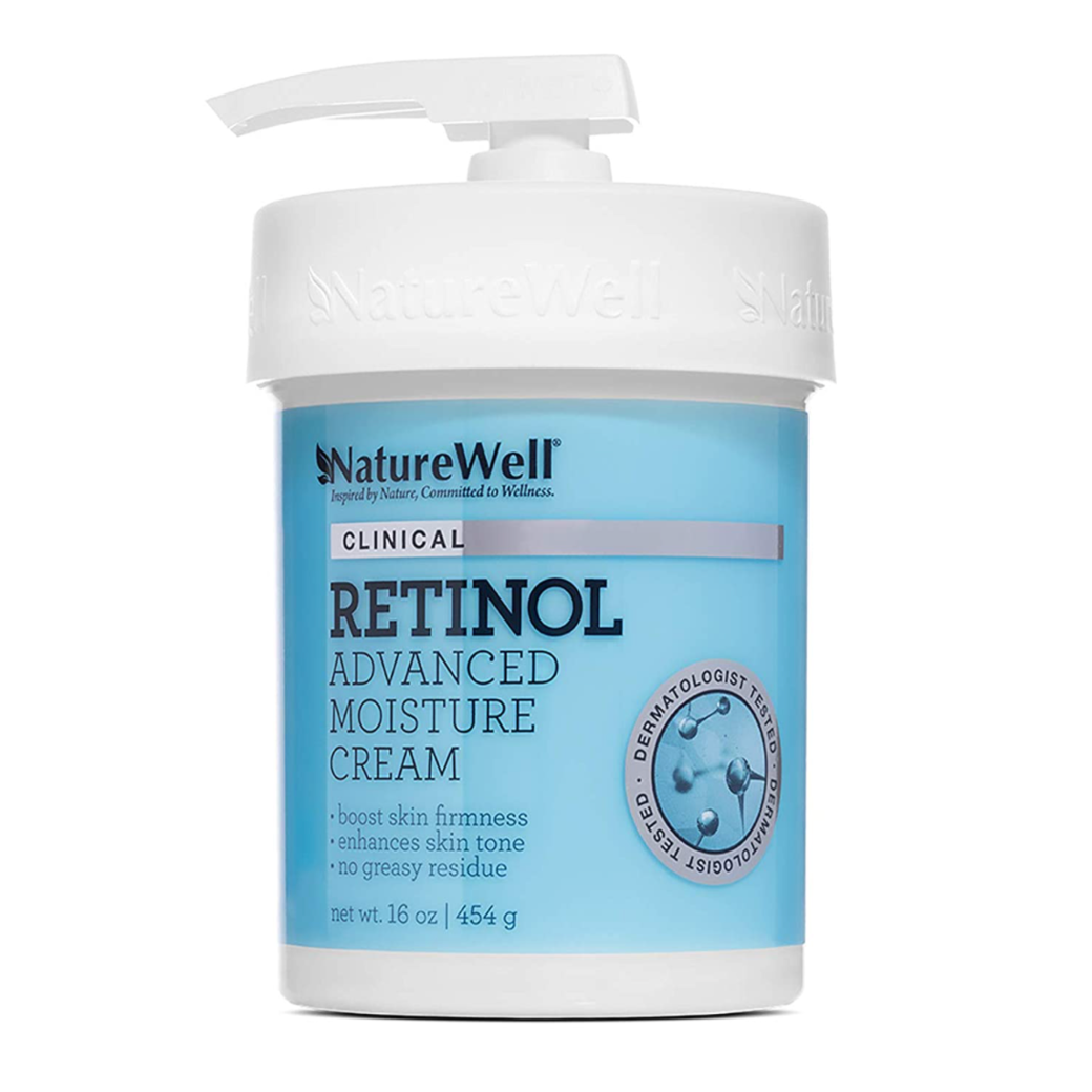 NATUREWELL CLINICAL Retinol Advanced Moisture Cream เผยให้เห็นผิวนุ่มนวลนุ่มนวลและดูกระจ่างขึ้น