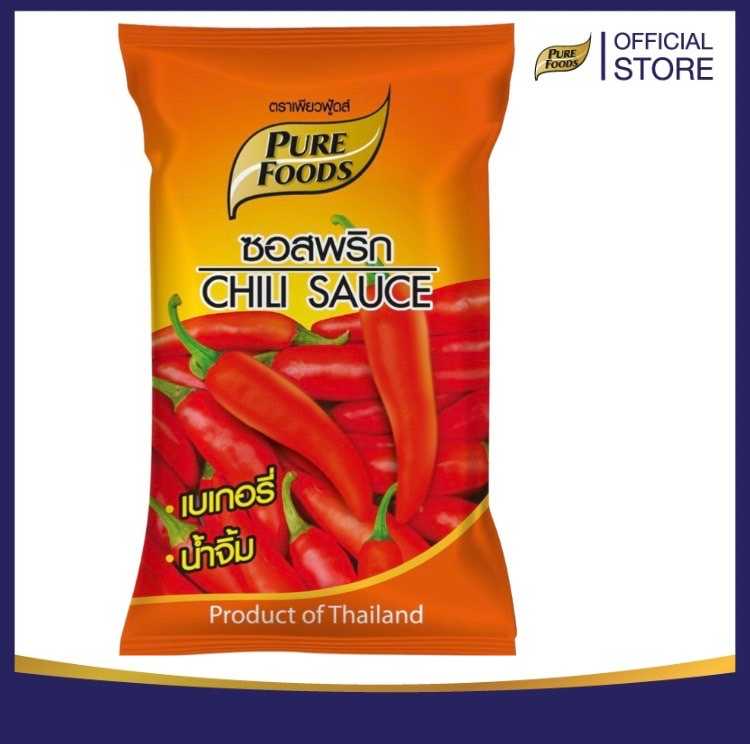 ซอสพริก 1 Kg. ตรา เพียวฟู้ดส์