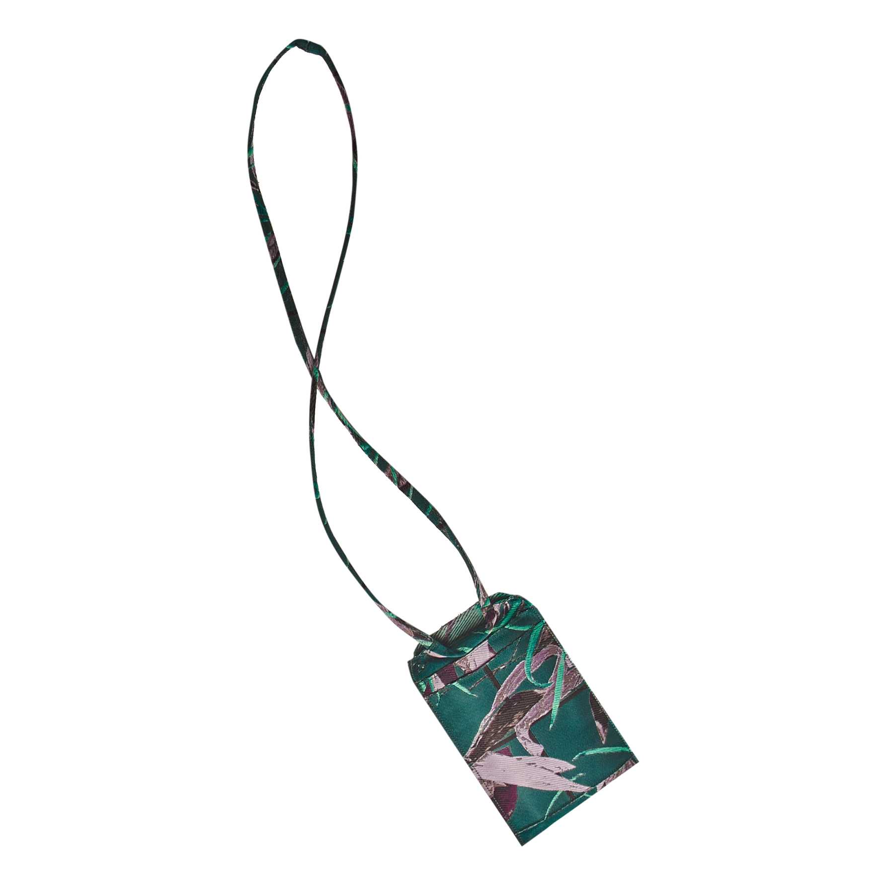 PHKA x OMT - Phone Pouch : Spider Lily Grid - Green