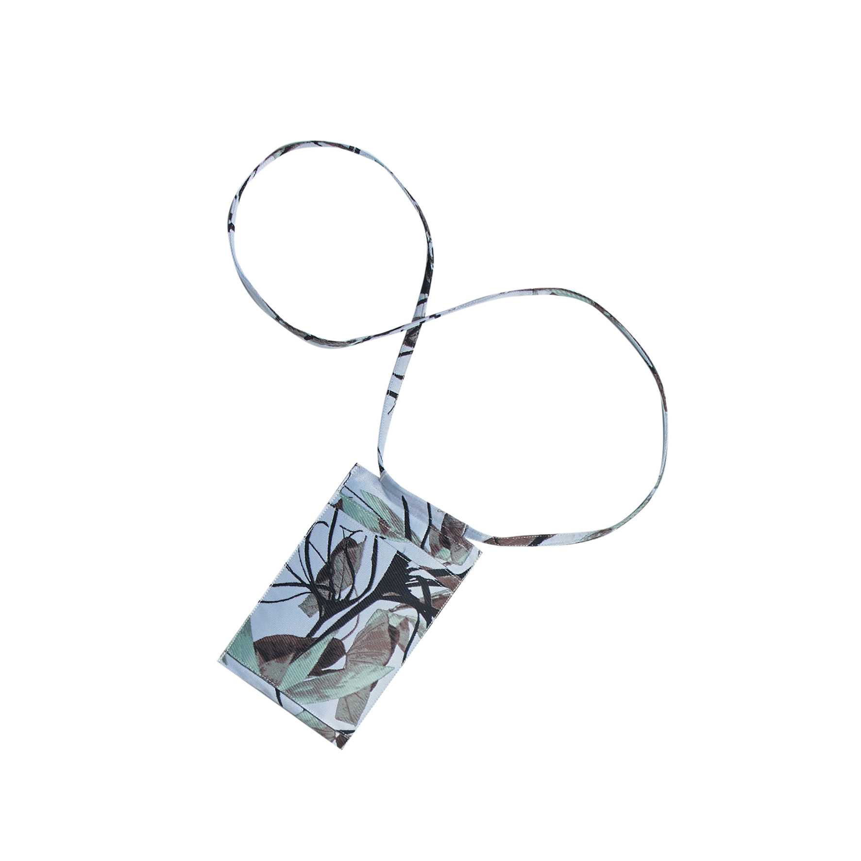 PHKA X OMT - Phone Pouch : Spider Lily Grid - White