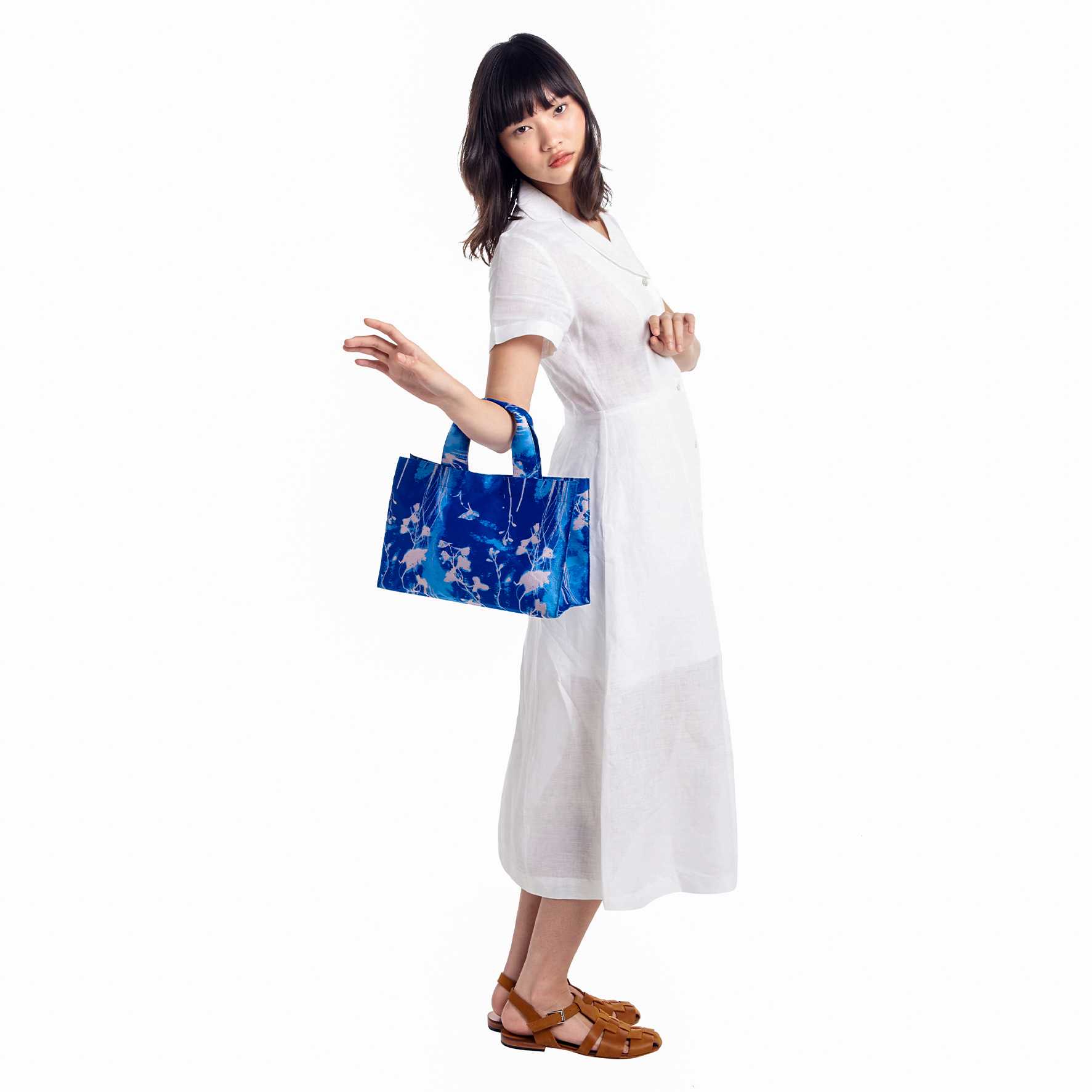 PHKA X OMT - Tote Bag Size S : Delphinium - Blue