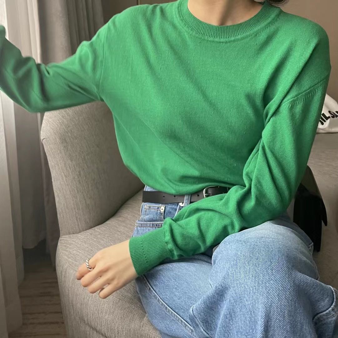 (พร้อมส่ง) namu round knit