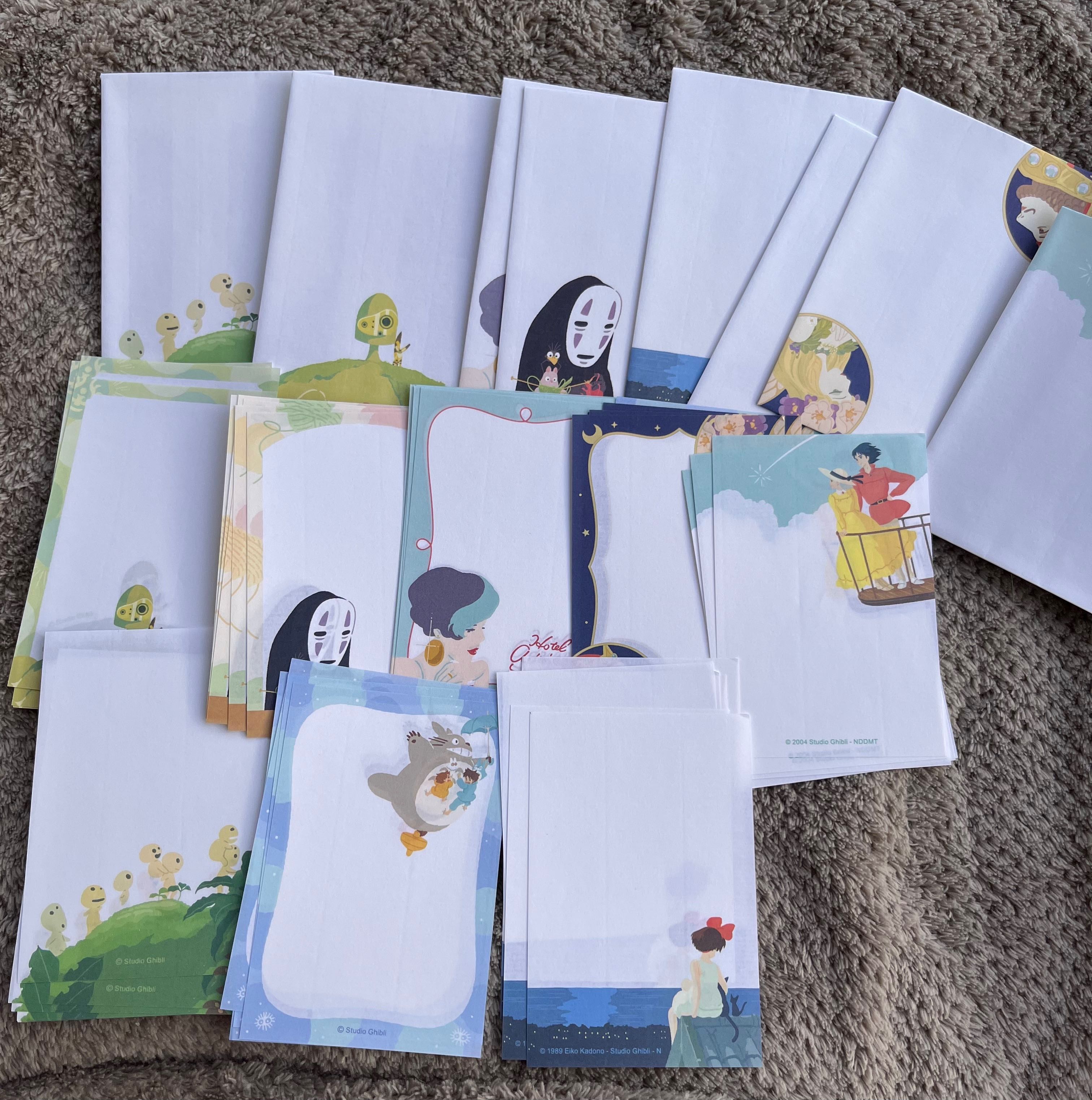 Ghibli Letter set