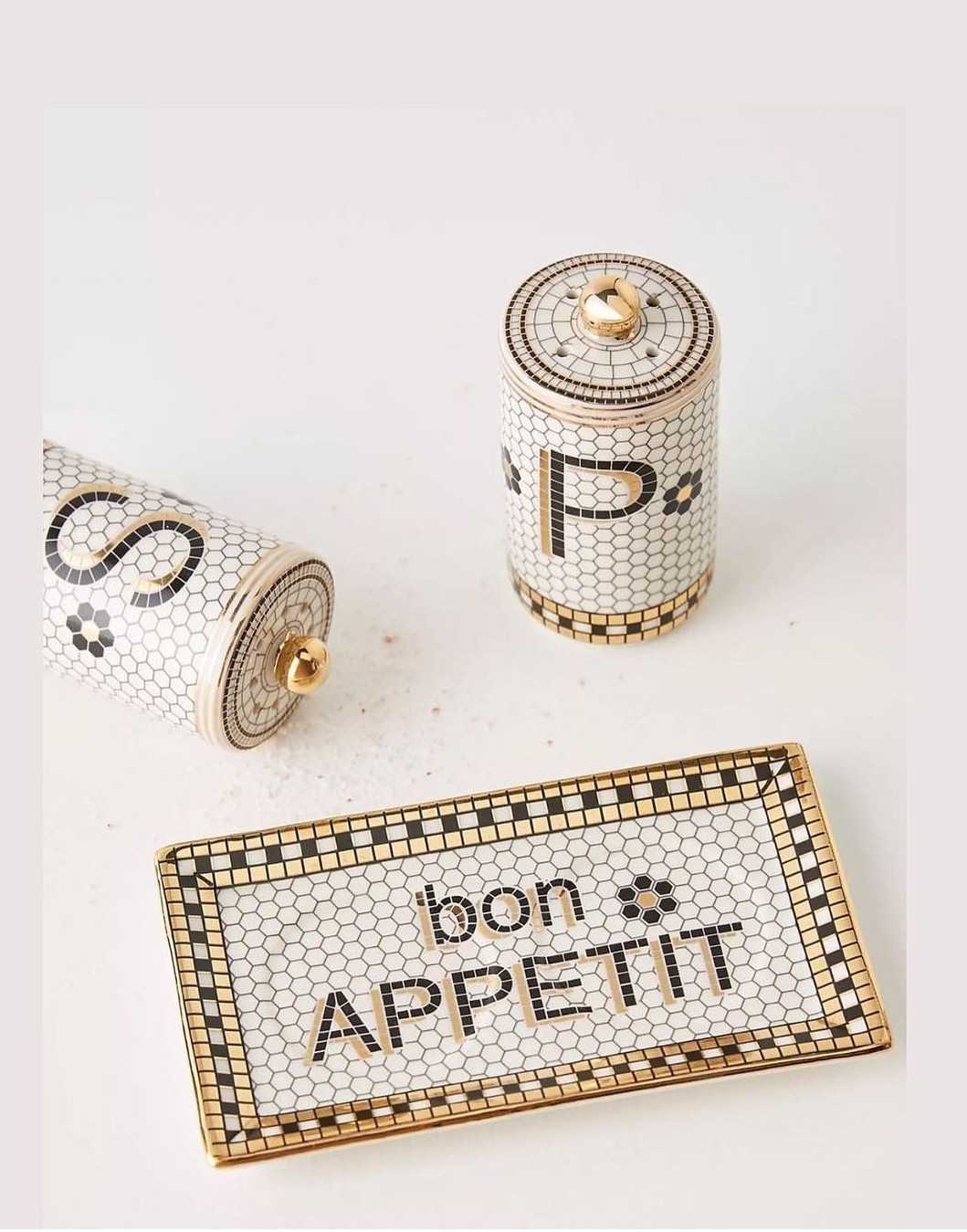 (Pre-order) Salt and Pepper  ANT // ที่ใส่เกลือและพริกไทย Anthropologie