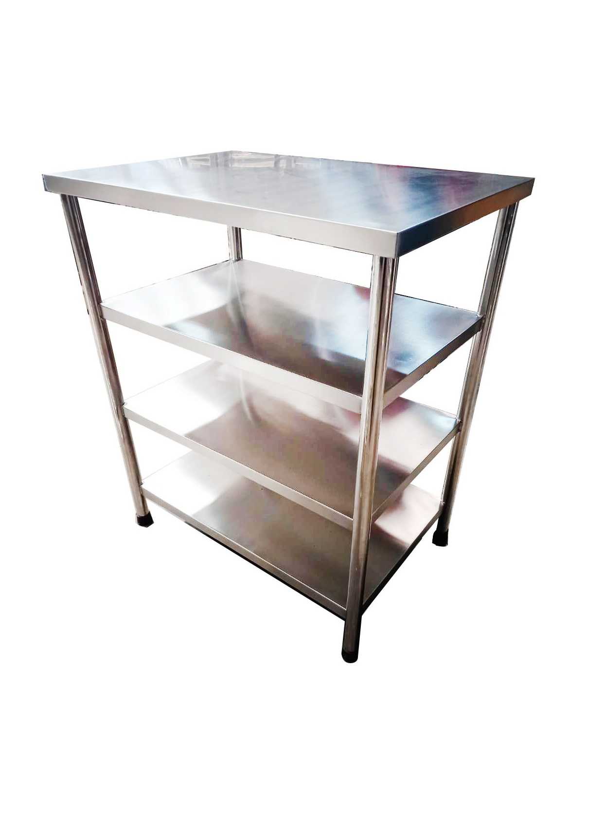 โต๊ะสแตนเลส  3 ชั้น  ขนาด 60x90x110 ซ.ม.