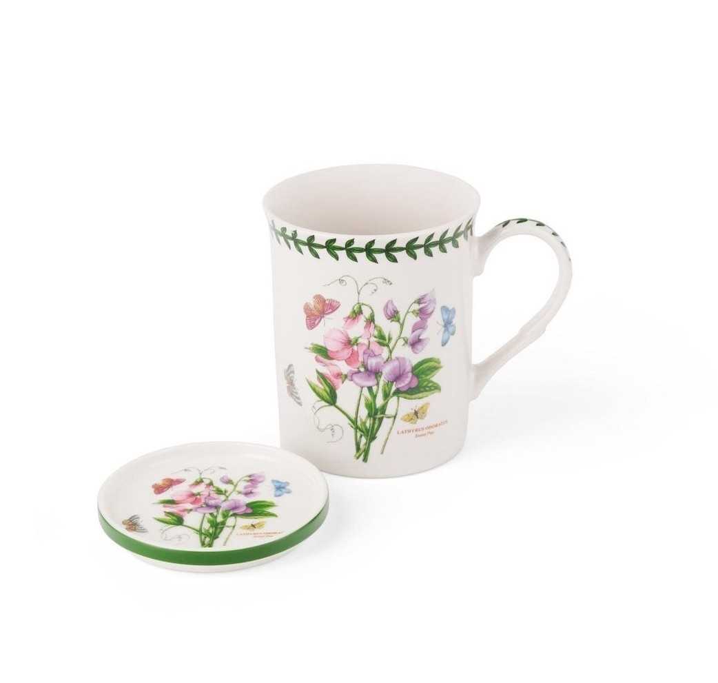 (Pre-order)Botanic Garden Mug Sweet Pae // แก้วมัคลายดอกสวีทพีพร้อมฝาปิด