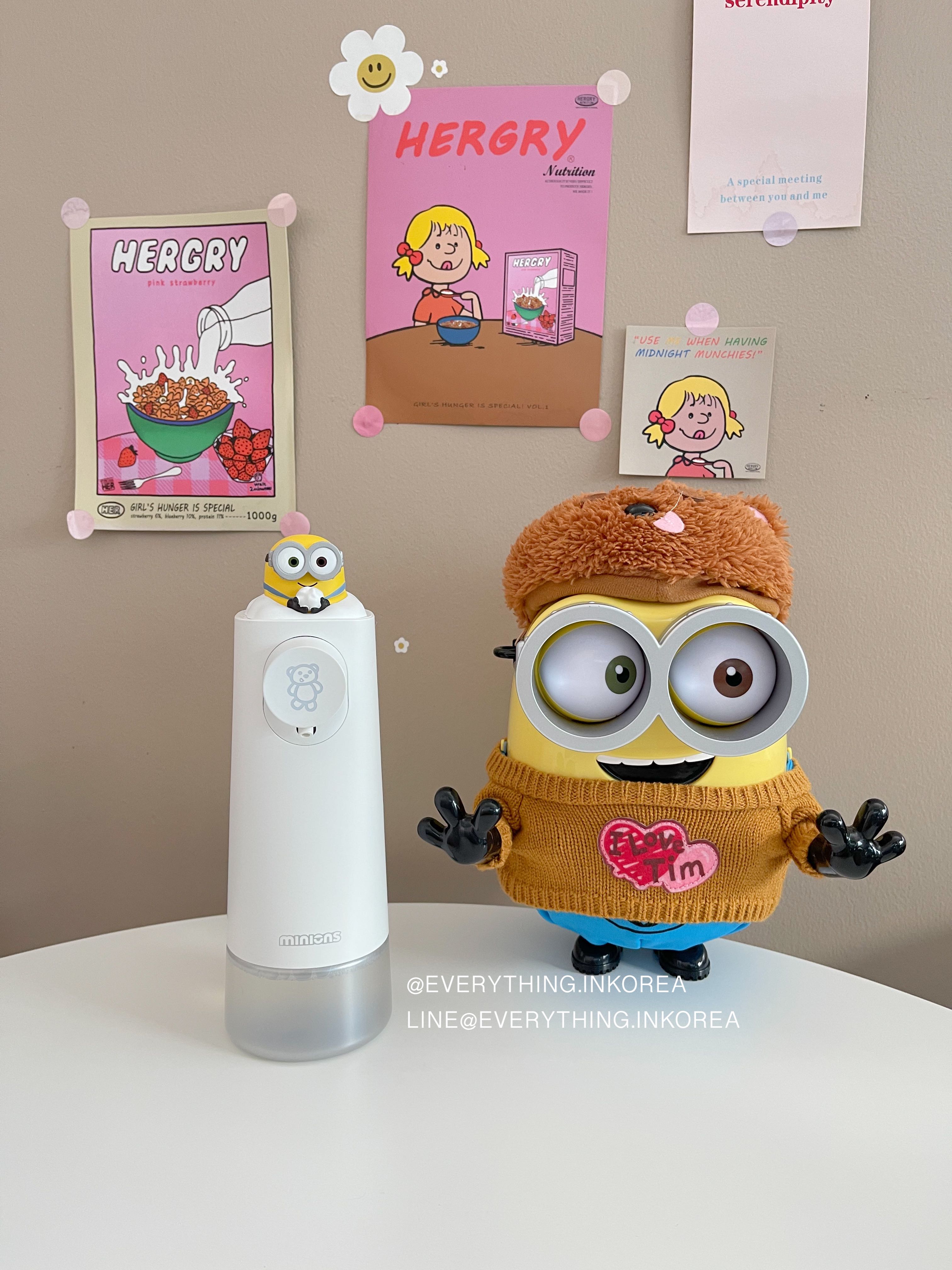(พร้อมส่ง) Minion Auto Soap Dispenser 