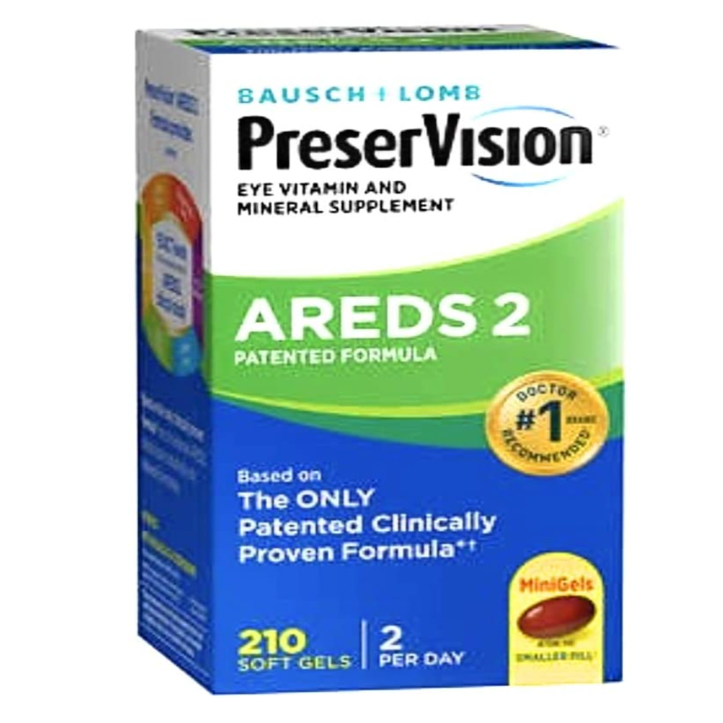 PreserVision AREDS 2 Formula วิตามินบำรุงสายตา ลดความเสี่ยงในการเกิดโรคจอตาเสื่อม