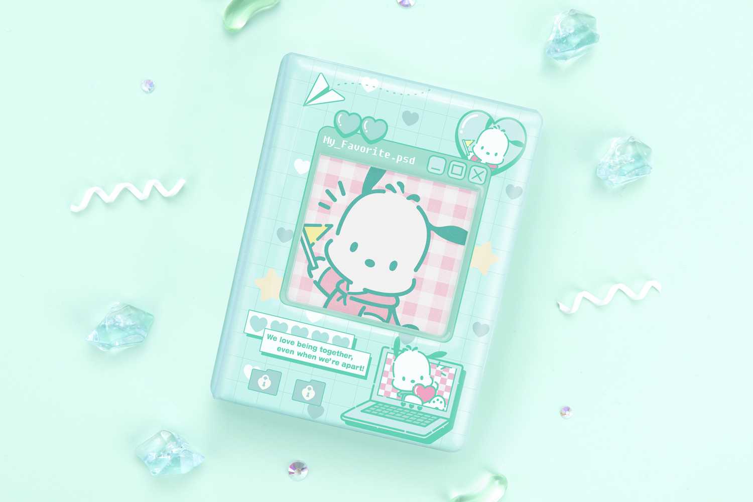 Retro Collect Book Photo Card Album - Pochacco