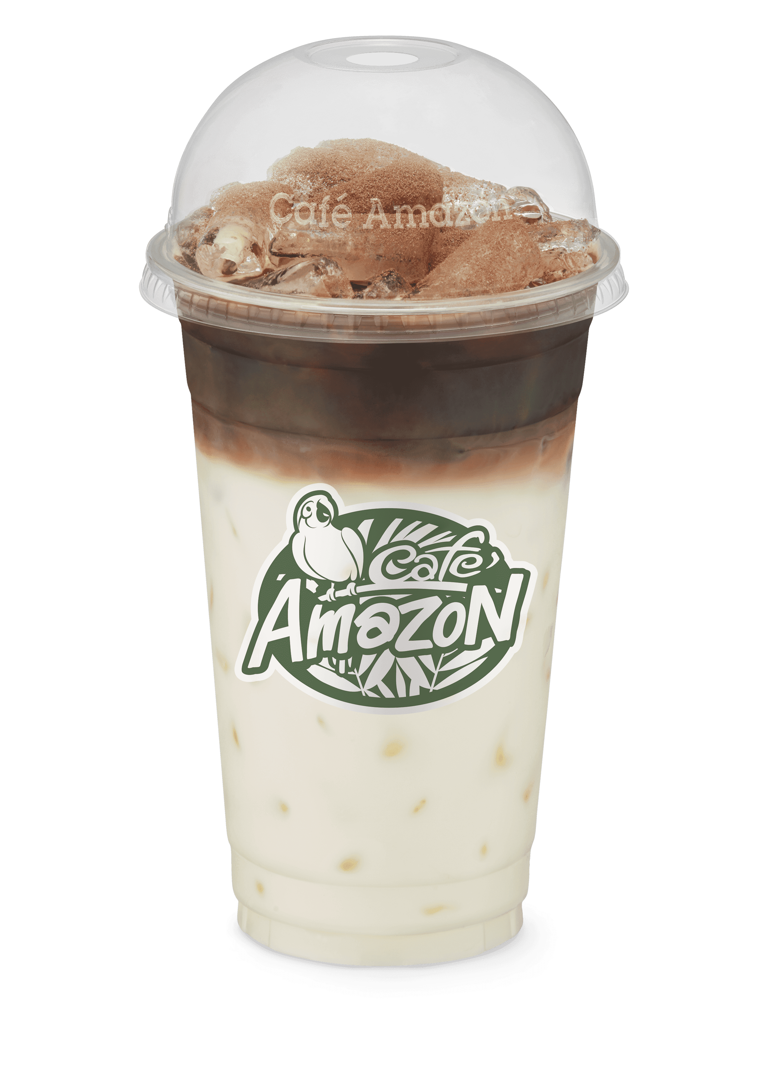 ไวท์ ช็อก มัคคิอาโต้เย็น (Iced White Choc Macchiato)