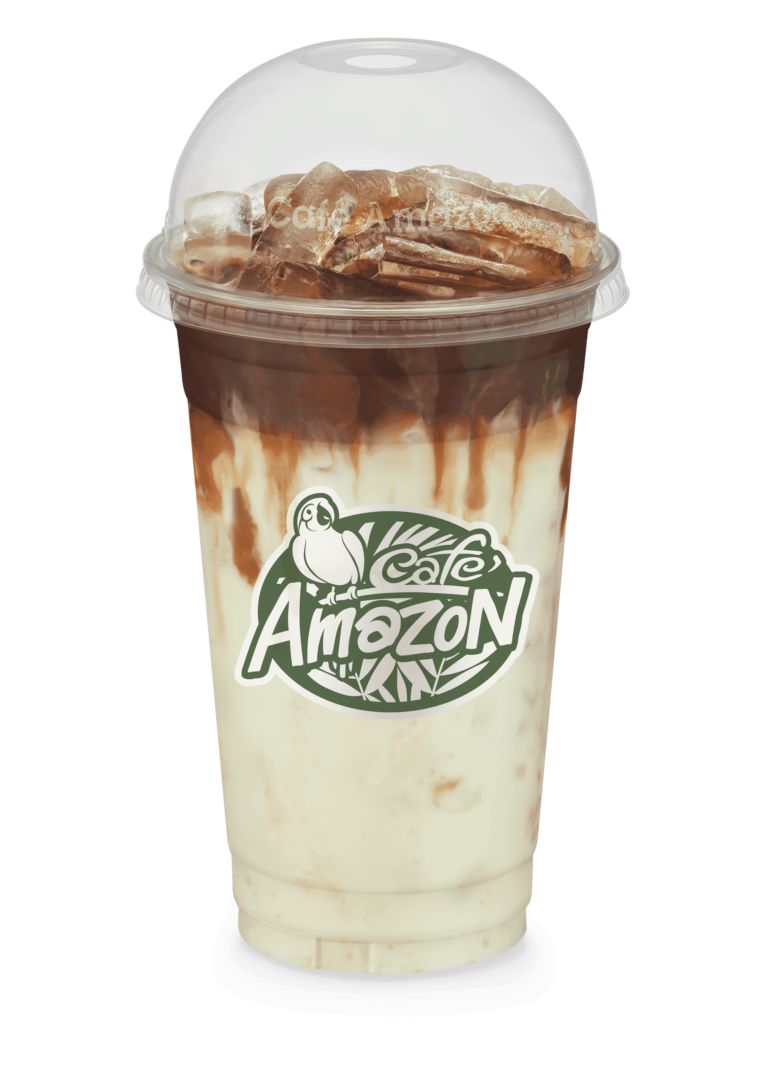 คาราเมลมัคคิอาโต้ เย็น (Iced Caramel Macchiato)