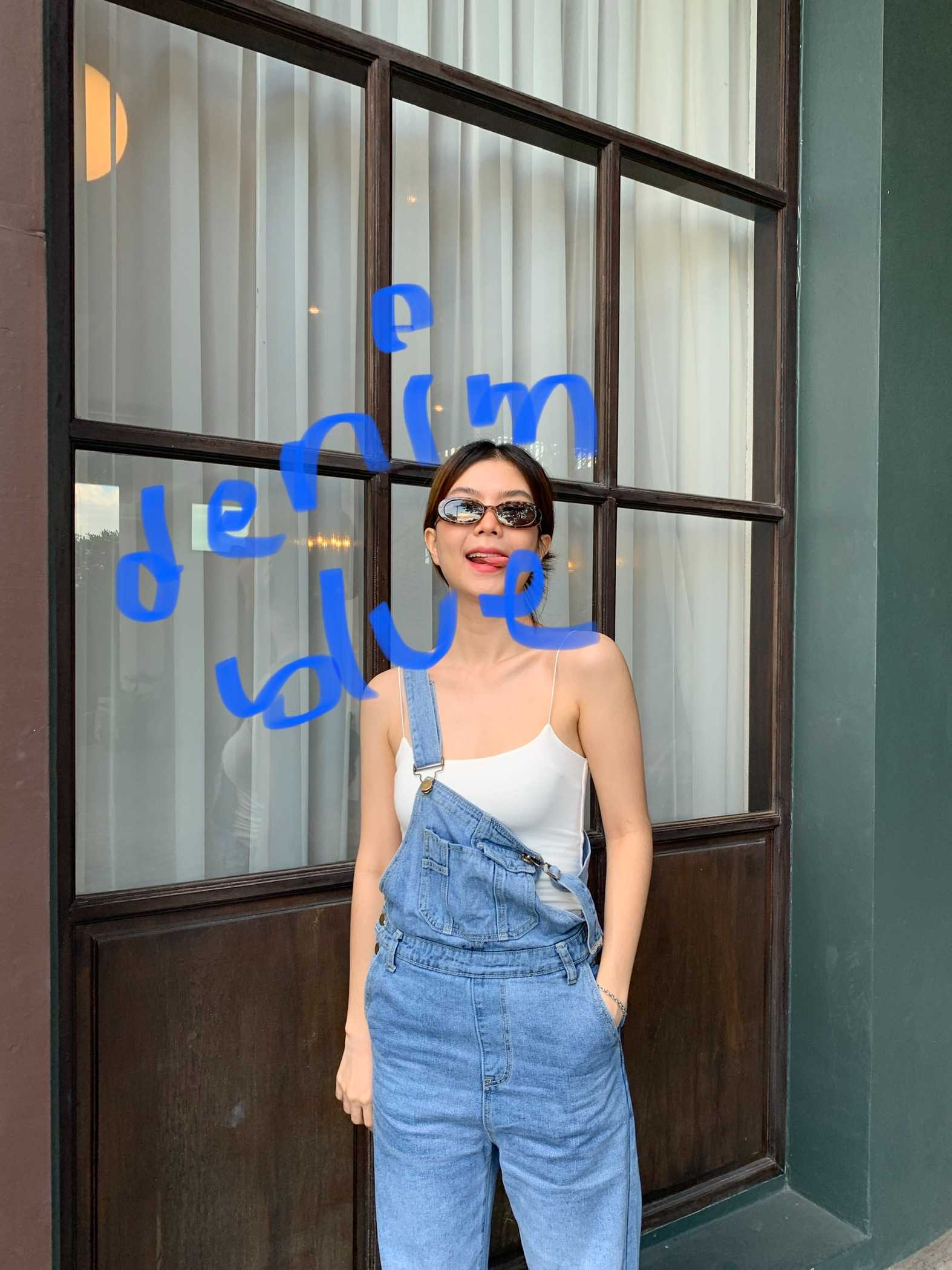 (PRE ORDER) Denim Blue Dungarees