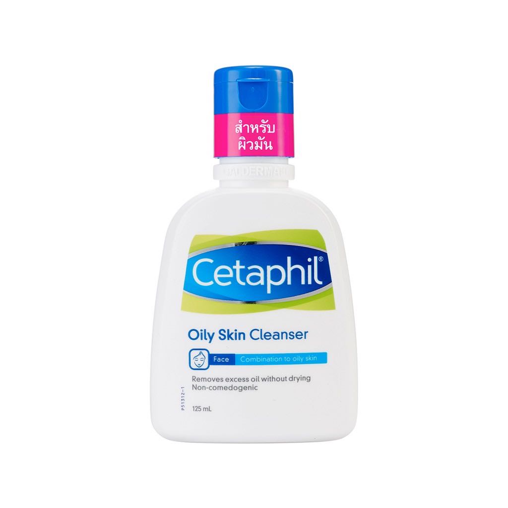 ￼Cetaphil Oily Skin Cleanser 125 ml. , เซตาฟิล ออยล์ลี่ สกิน คลีนเซอร์ 125 มล.