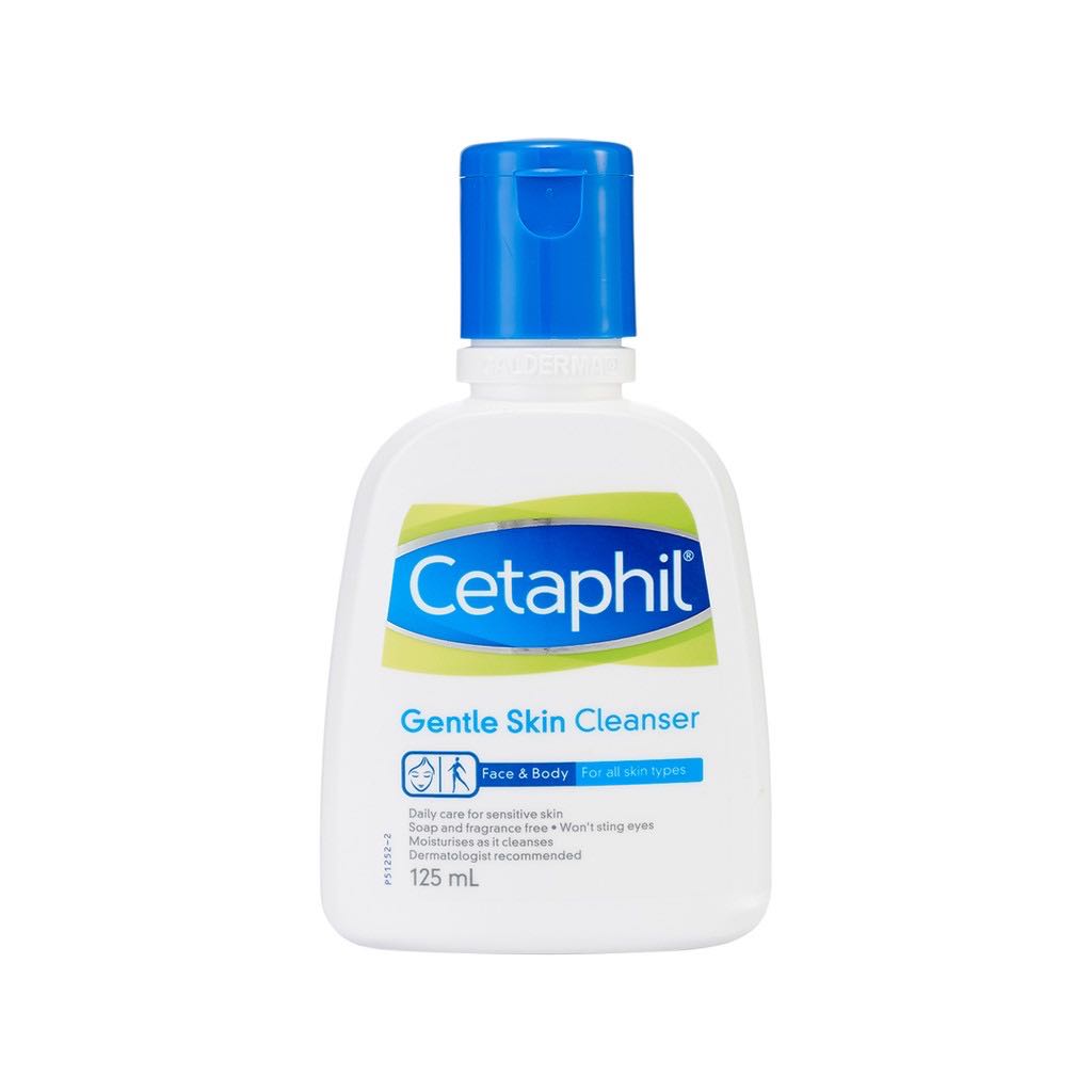 ￼Cetaphil Gentle Skin Cleanser 125 ml. , เซตาฟิล เจนเทิล สกิน คลีนเซอร์ 125 มล.