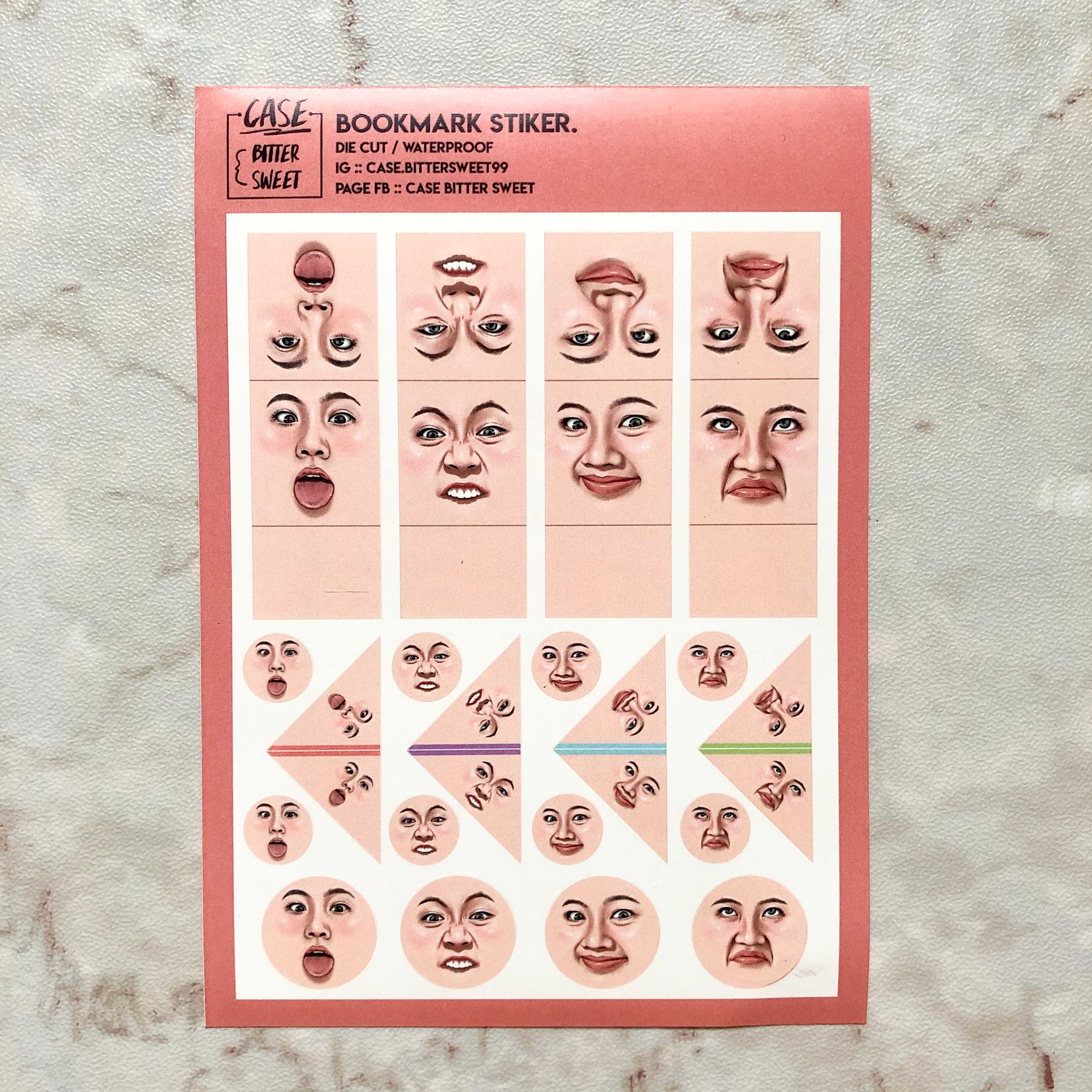 สติกเกอร์ FUNNY STICKER ::  BOOKMARK