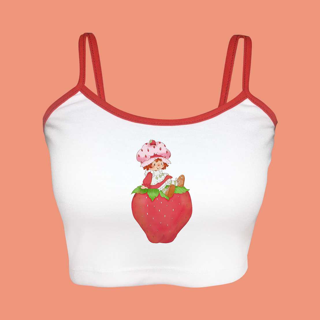 Strawberry Shortcake Crop top