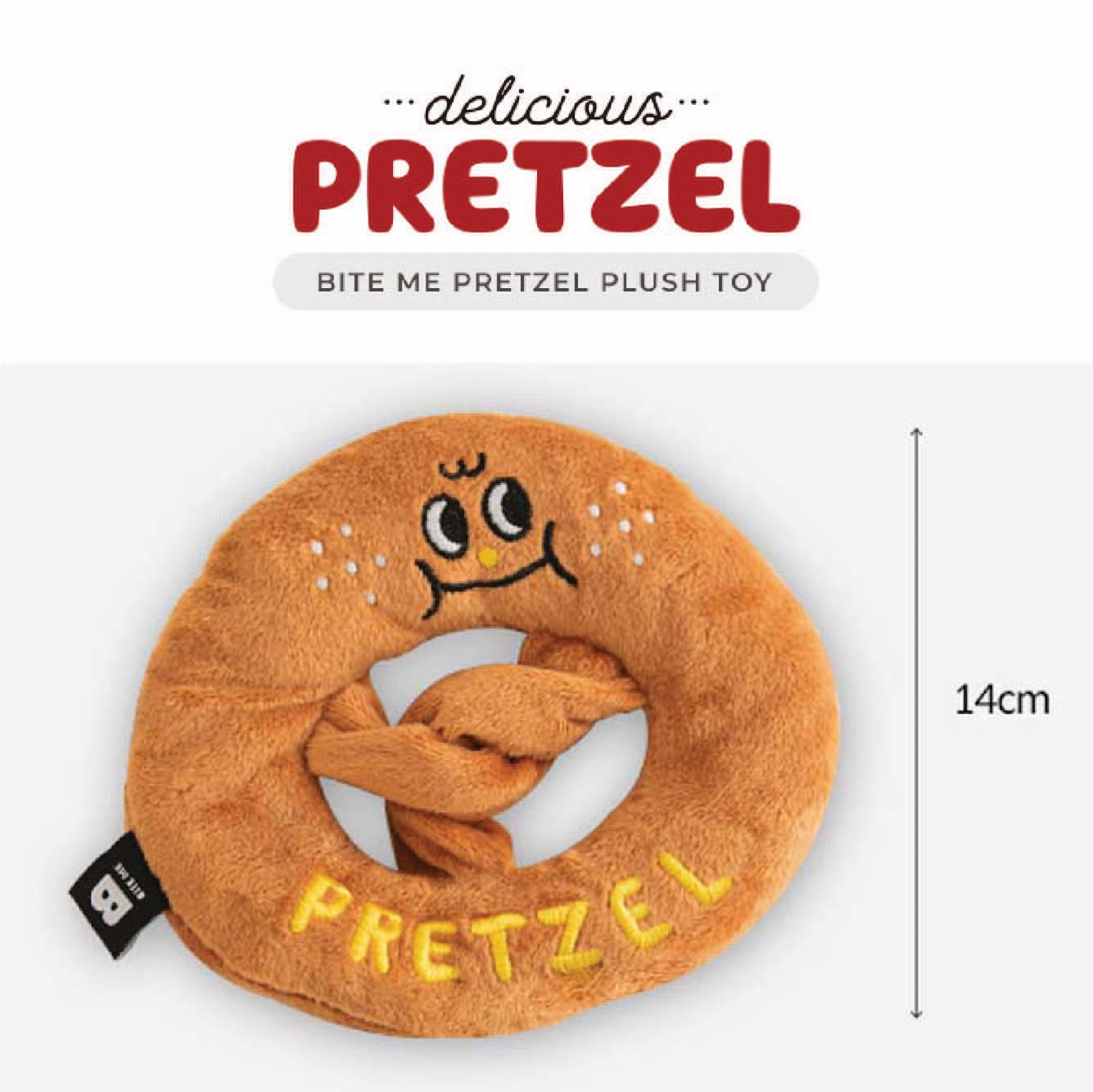 พร้อมส่ง BITE ME ของเล่นสุนัข ของหมา PRETZEL  DOG TOY เพลสเซล ของเล่น ของเล่นซ่อนขนม