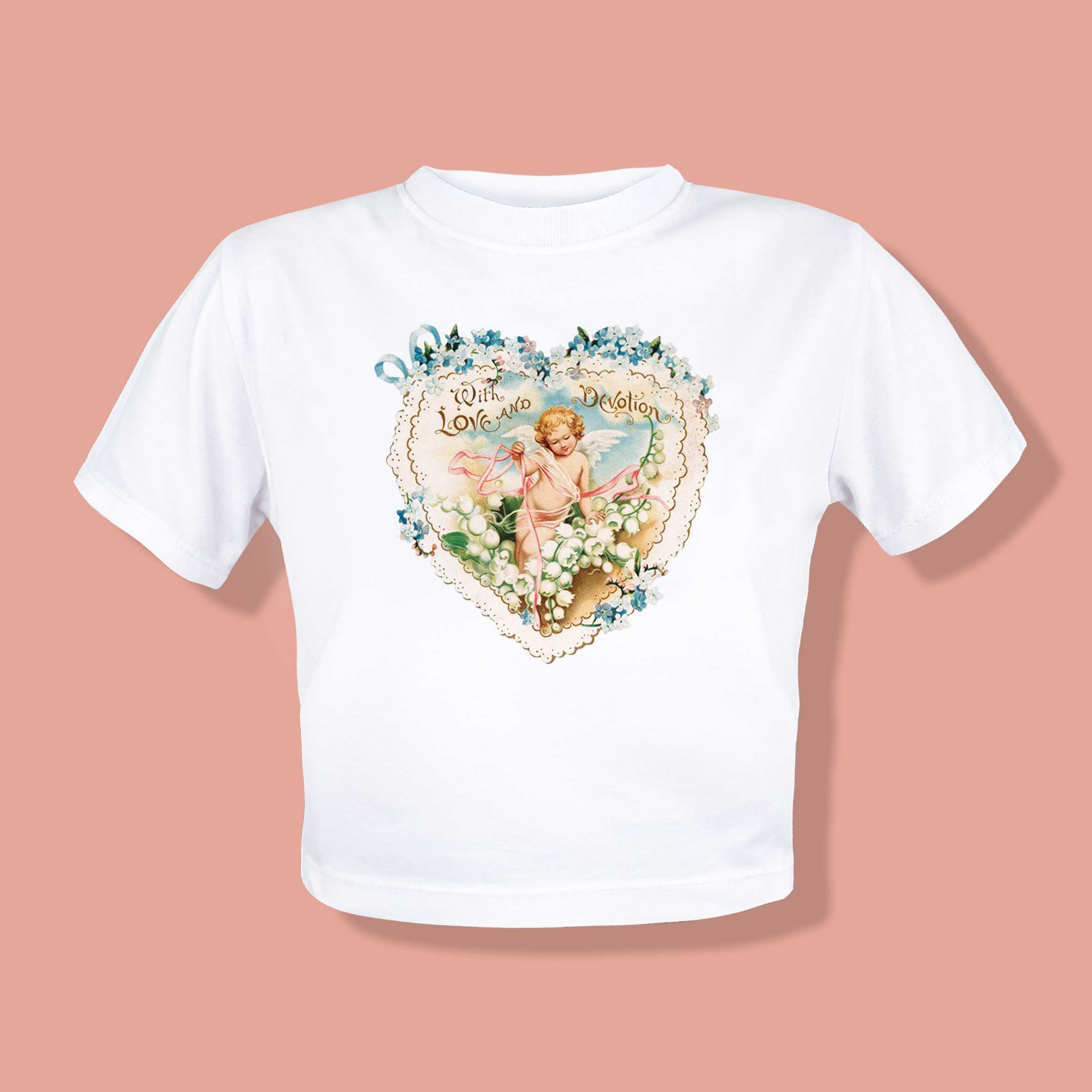 My heart Crop Top