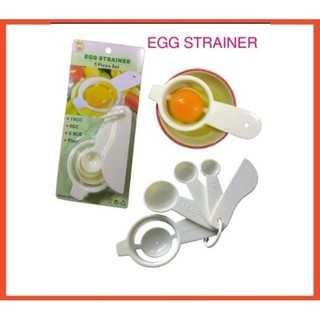 EGG STRAINERอุปกรณ์แยกไข่แดงพร้อมช้อนตวง