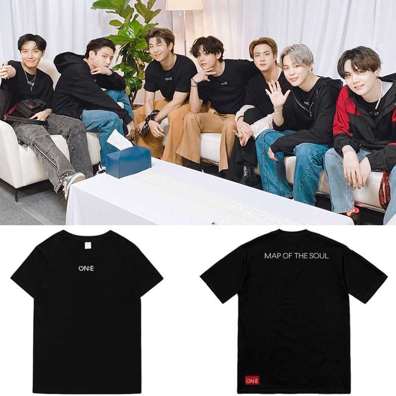 เสื้อยืด Bts one map of the soul แฟนเมด