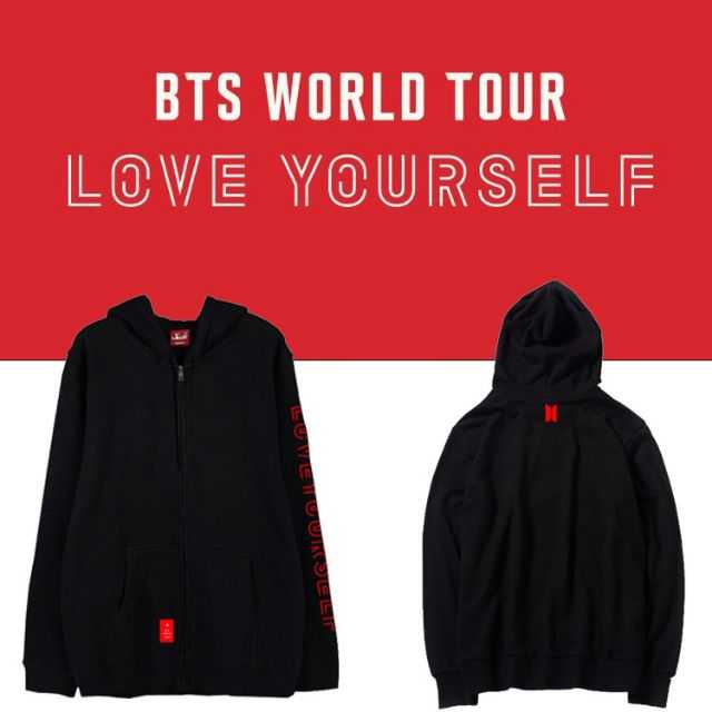 เสื้อฮู้ด BTS WORLD TOUR LOVE YOURSELF